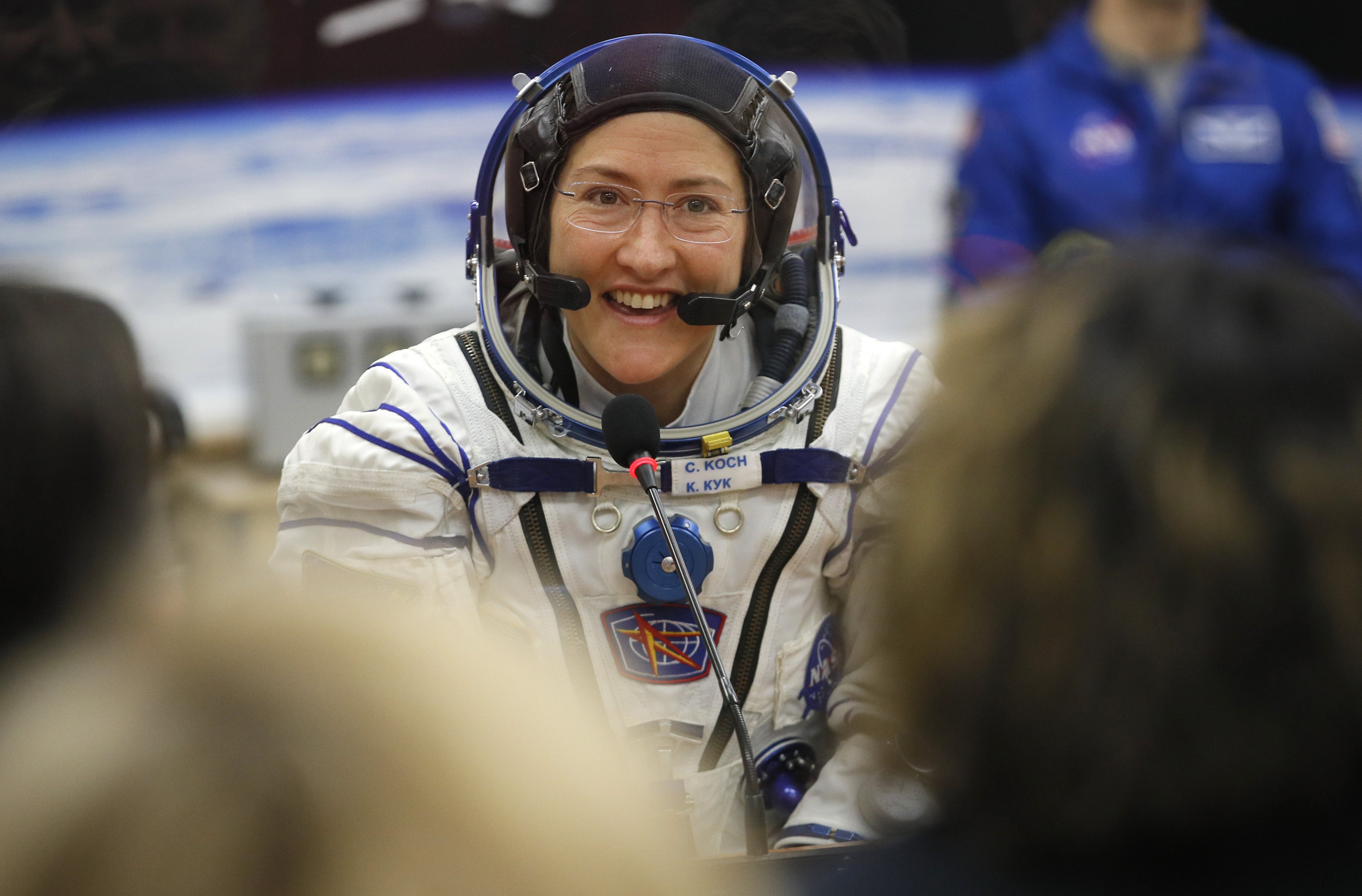 Astronaut craves salsa and surf after record 11 months aloft