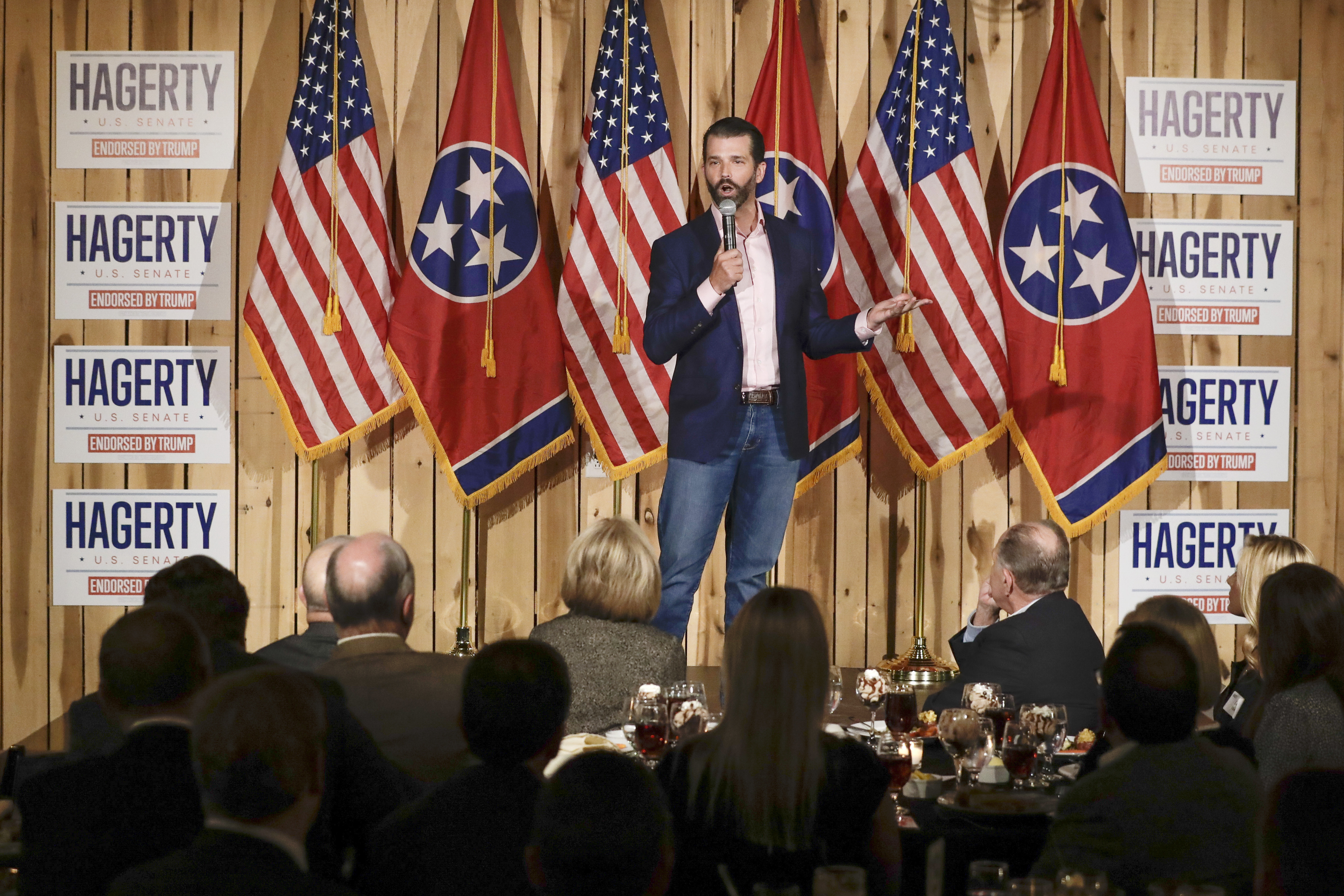 Trump Jr. boosts Hagerty for U.S. Senate in Tennessee trip