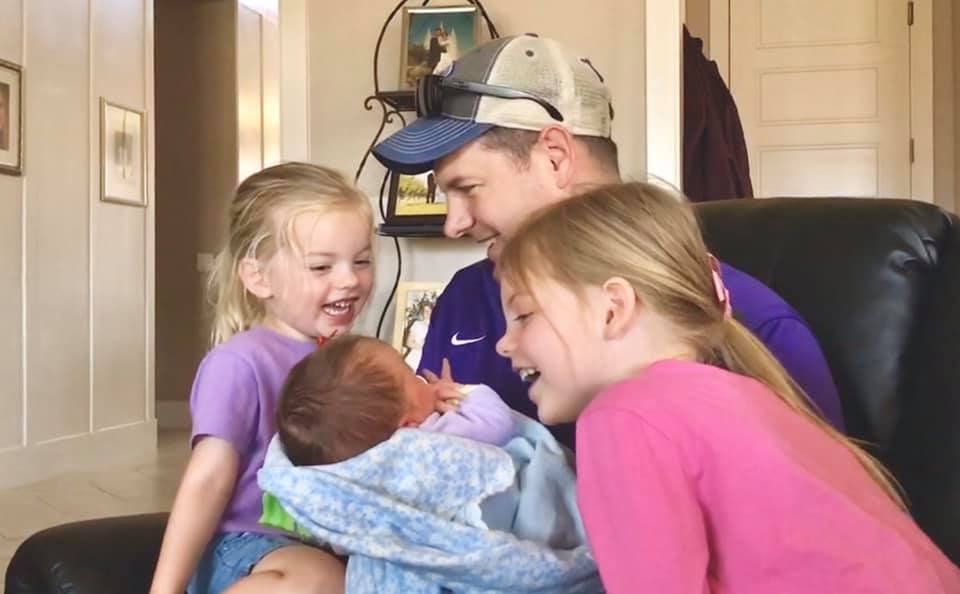 "My husband has always been proud to be a #girldad, and we all adore him!" — Jena Sainsbury Burr