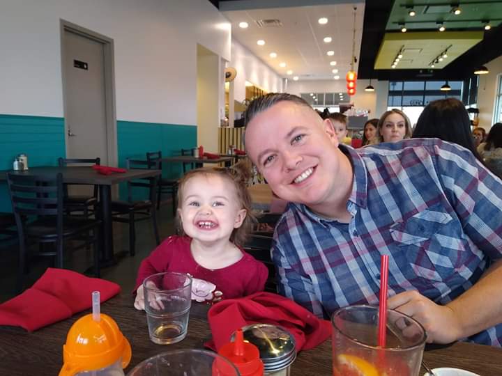 "I love watching her dance excitedly when i get home from work or school and then continuing to have a dance party in the kitchen." — Jeffrey Houston