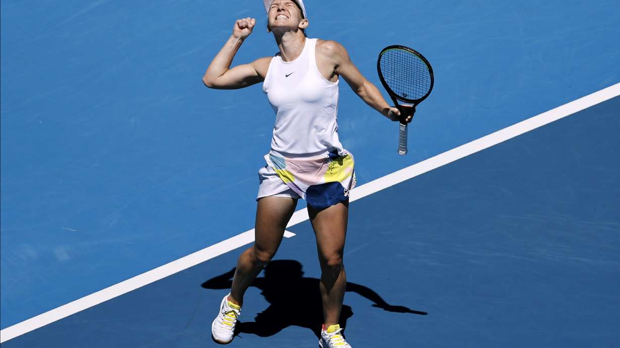 Halep, Muguruza take contrasting paths to semis in Australia