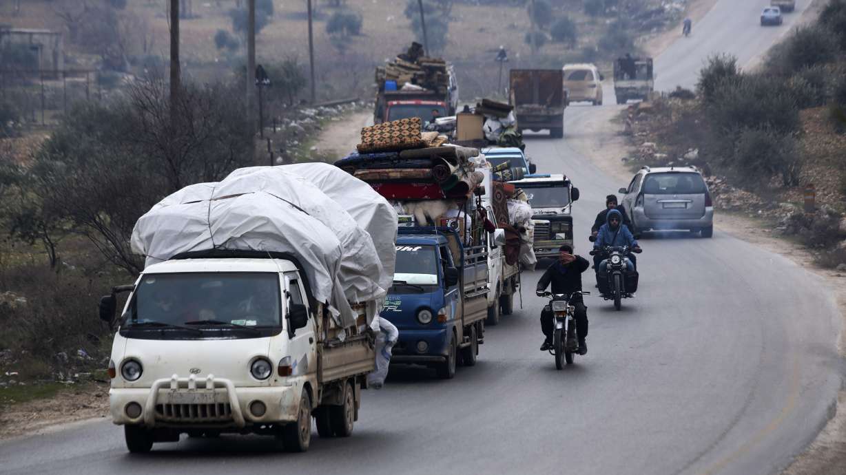 Syrian troops capture key town in rebel-held Idlib province