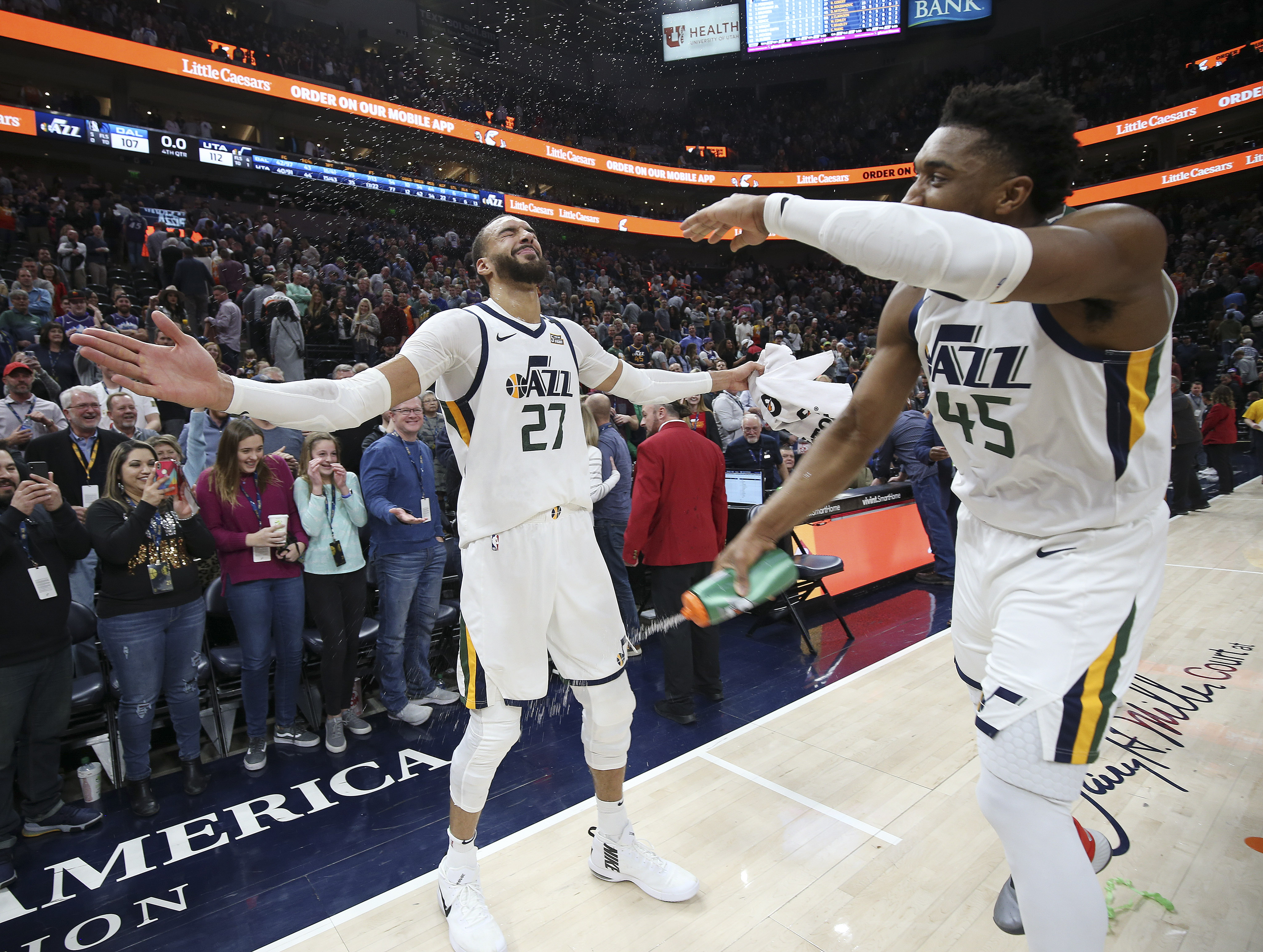 Donovan Mitchell and Rudy Gobert named to Western Conference All-Star team
