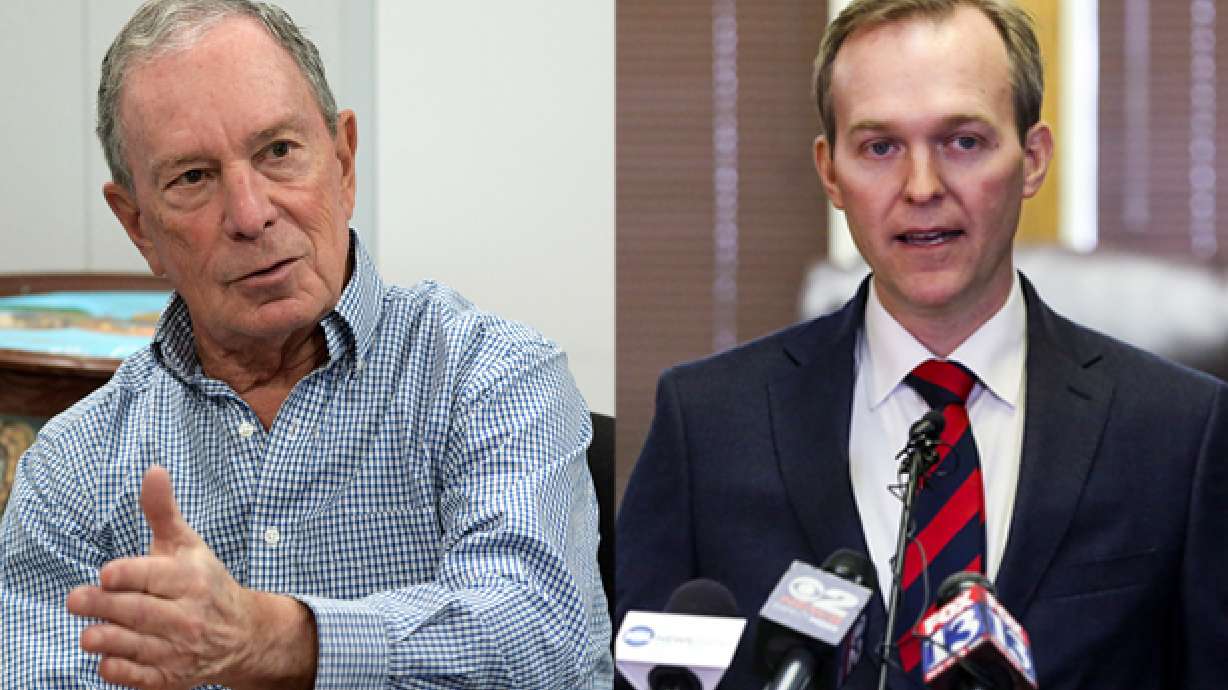 Rep. Ben McAdams endorses 2020 Democratic presidential candidate Mike Bloomberg