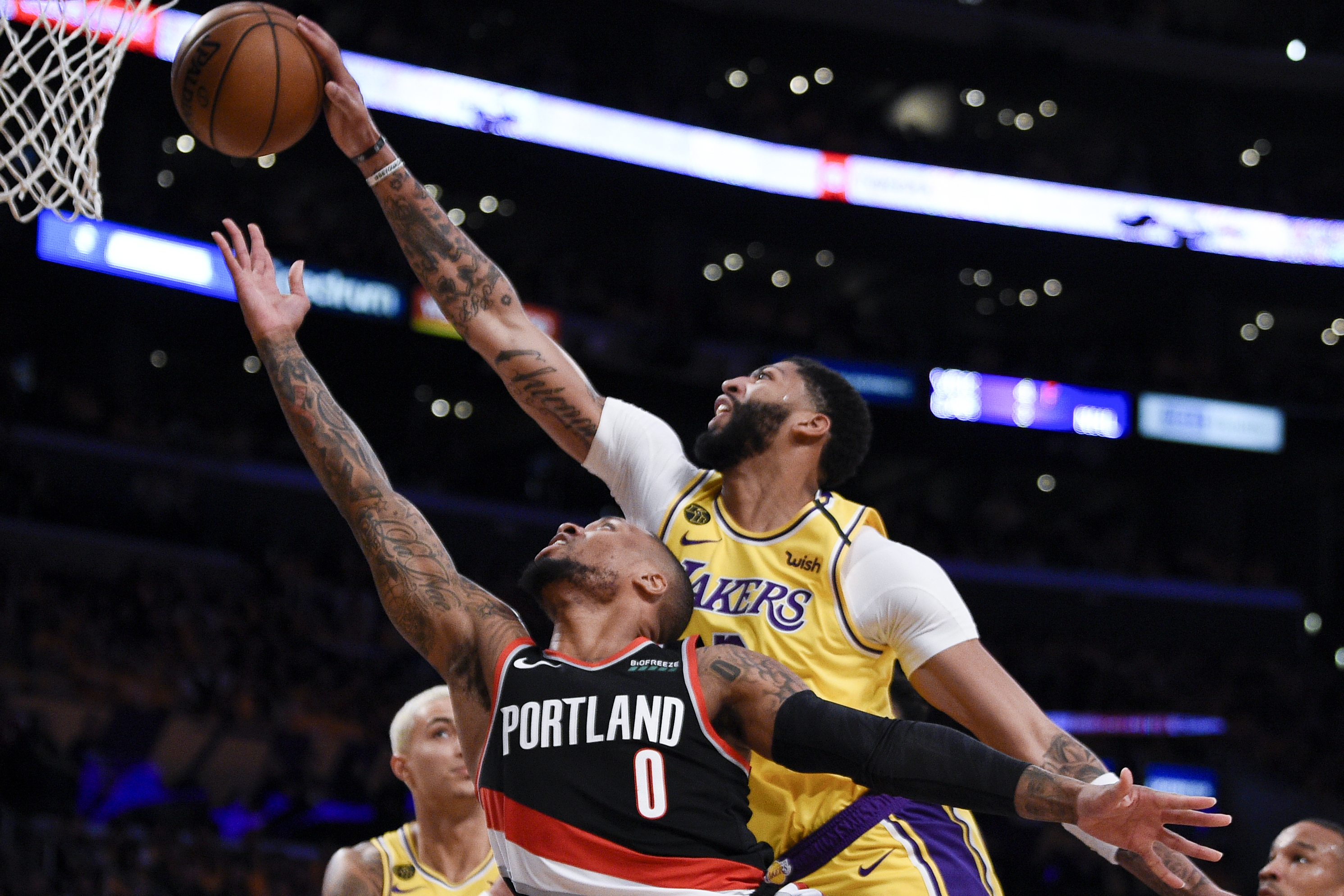 Lakers return after Bryant's death, lose 127-119 to Blazers