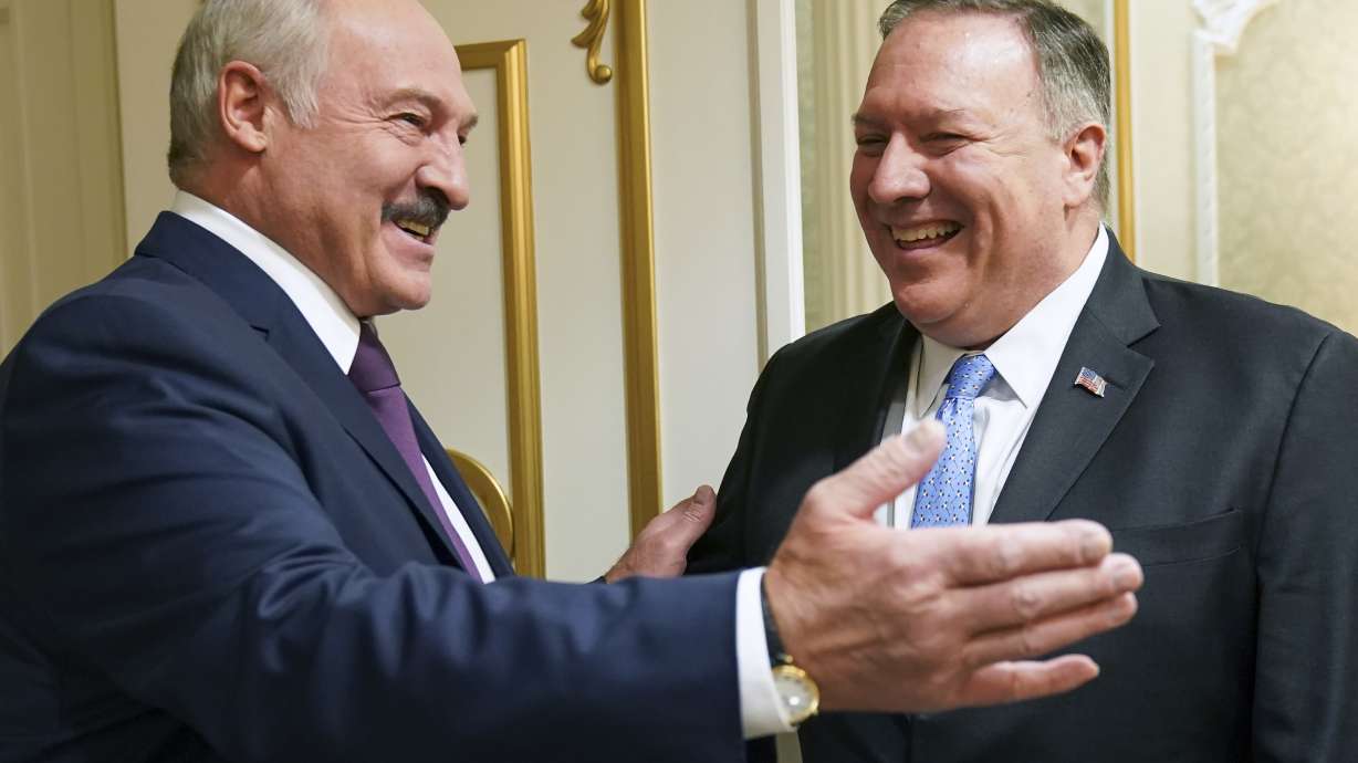Pompeo says US can supply Belarus with 100% of oil, gas