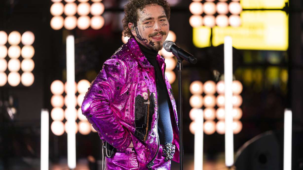 Torrential rains overshadow Post Malone pre-Super Bowl show