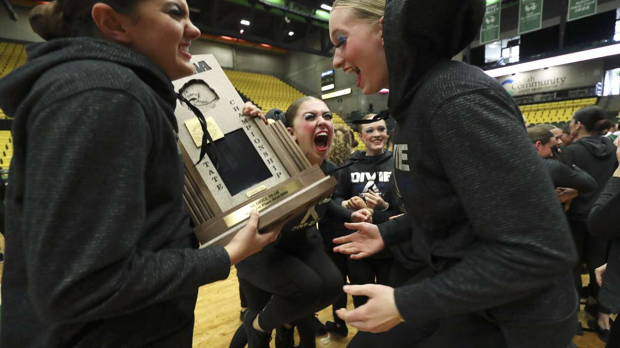 Dixie drill claims 3rd state title in 5 years; S. Sevier wins for 7th straight year in 3A