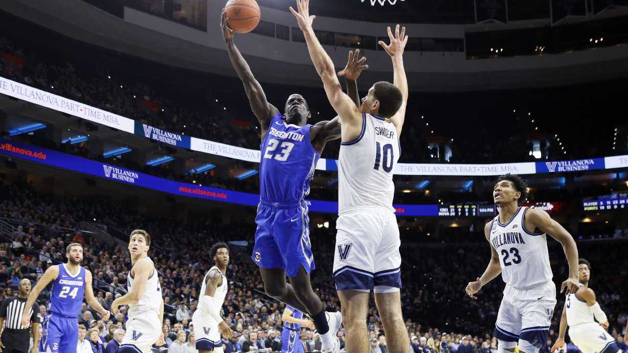 Mahoney, Ballock lead Creighton past No. 8 Villanova
