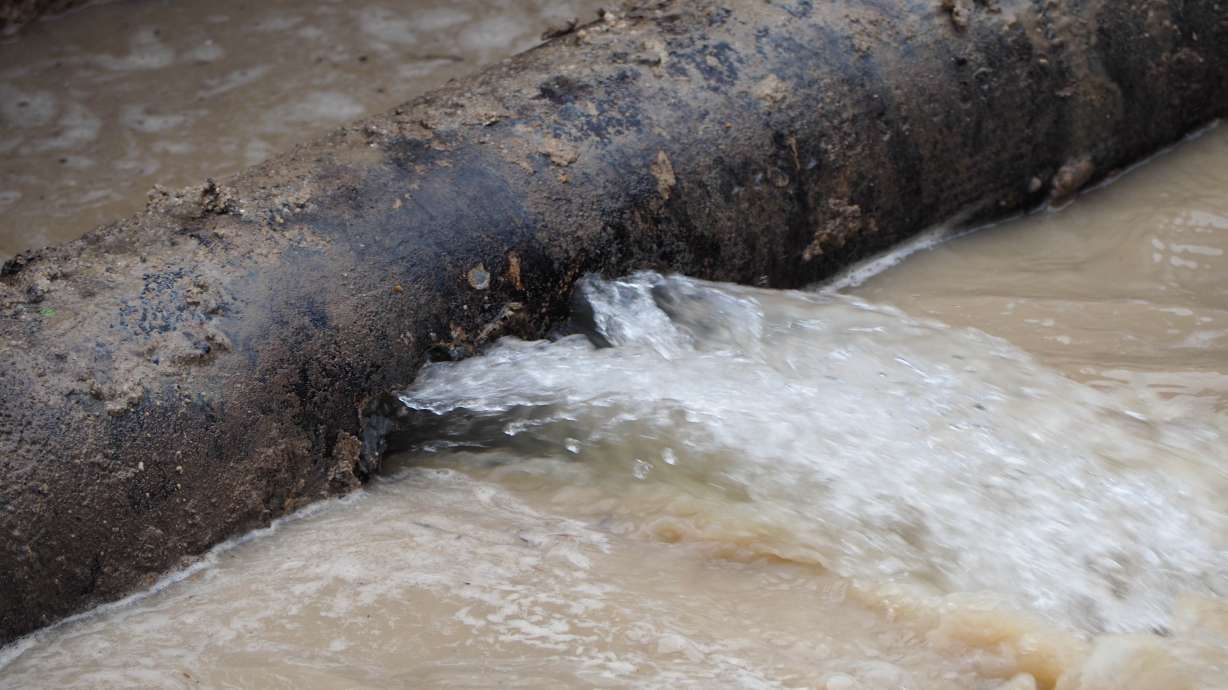 Water main break affecting traffic on Beck Street in SLC