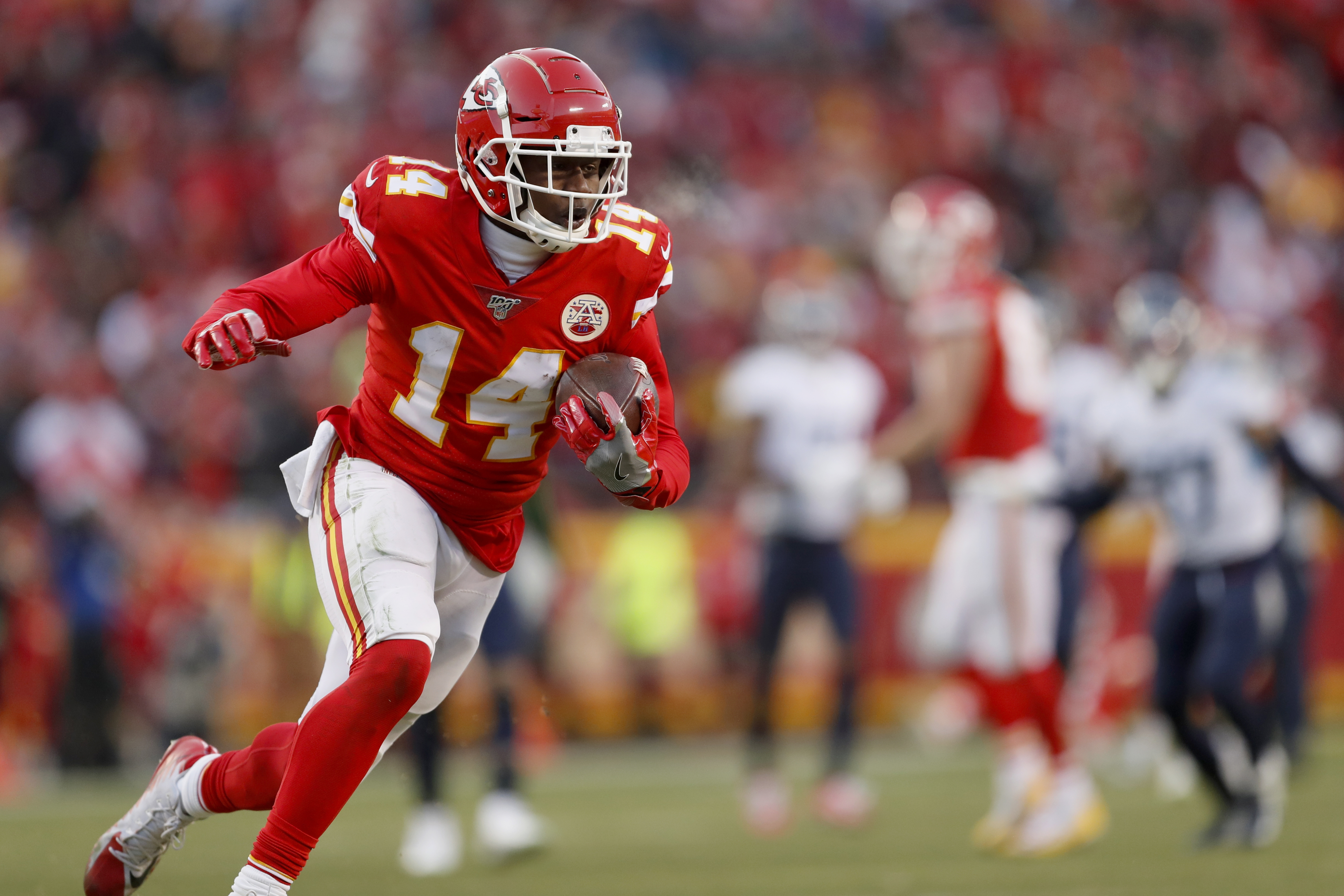 At long last, Chiefs' Sammy Watkins finds peace -- and role