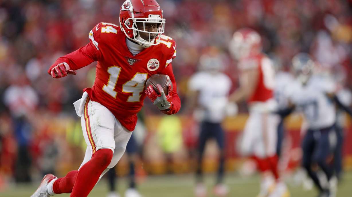At long last, Chiefs' Sammy Watkins finds peace -- and role