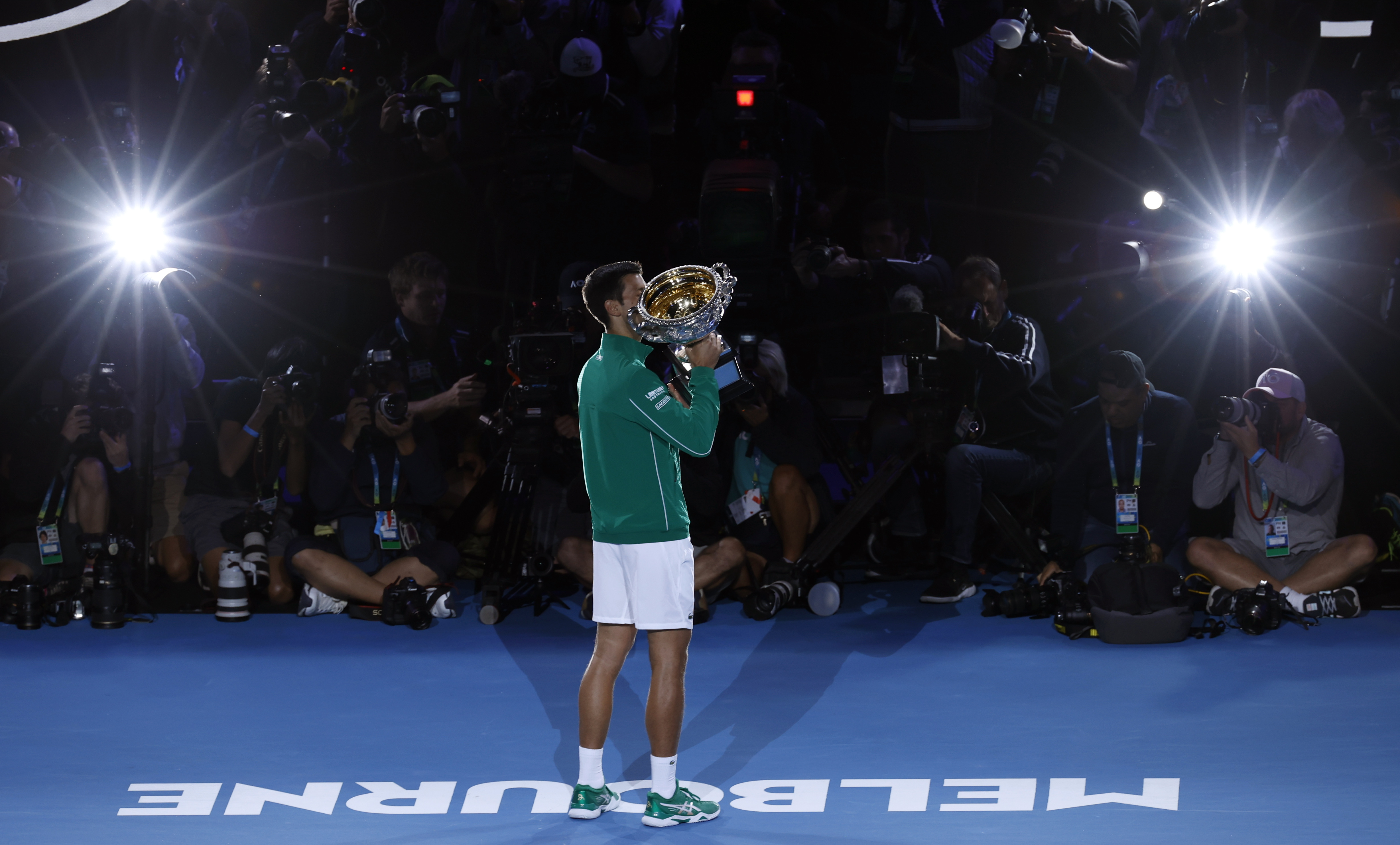 Australian Open glance: Djokovic beats Thiem for 8th title