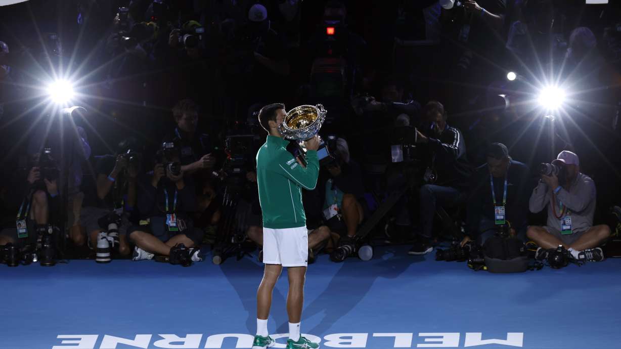 Australian Open glance: Djokovic beats Thiem for 8th title