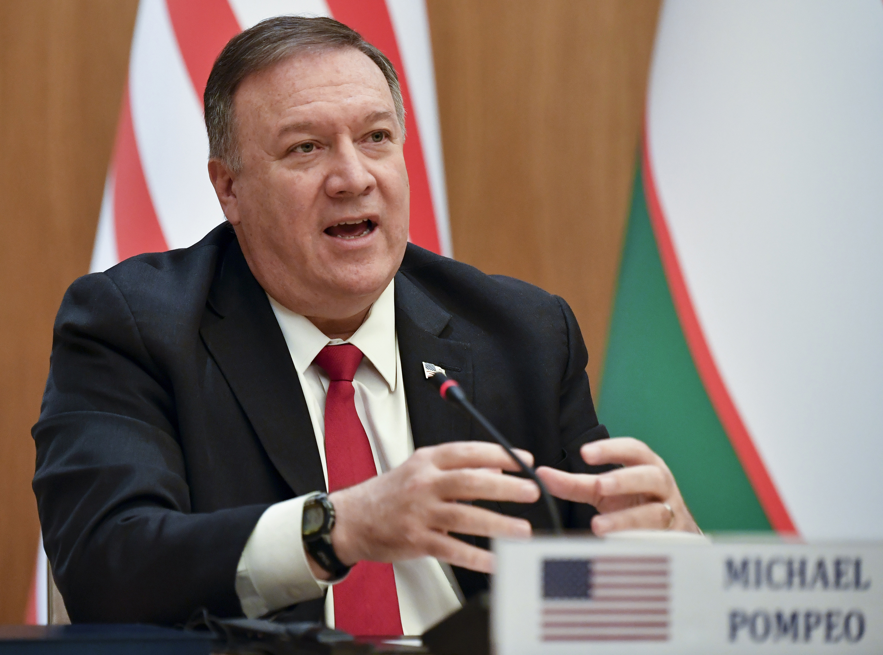 After NPR dust-up, Pompeo defends press freedom abroad