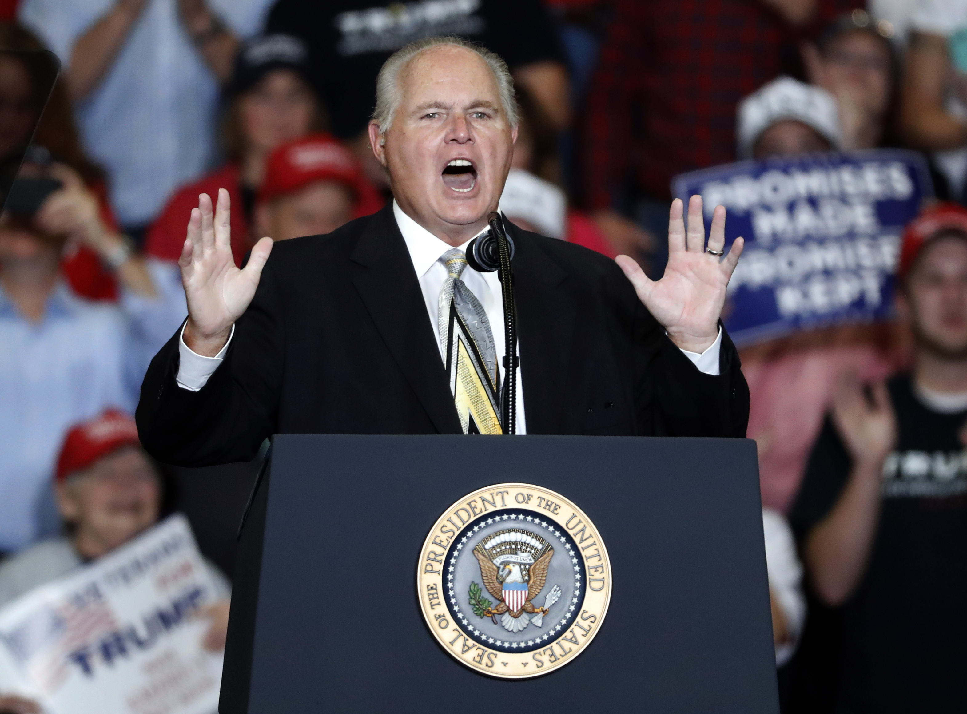 Rush Limbaugh says he’s been diagnosed with lung cancer