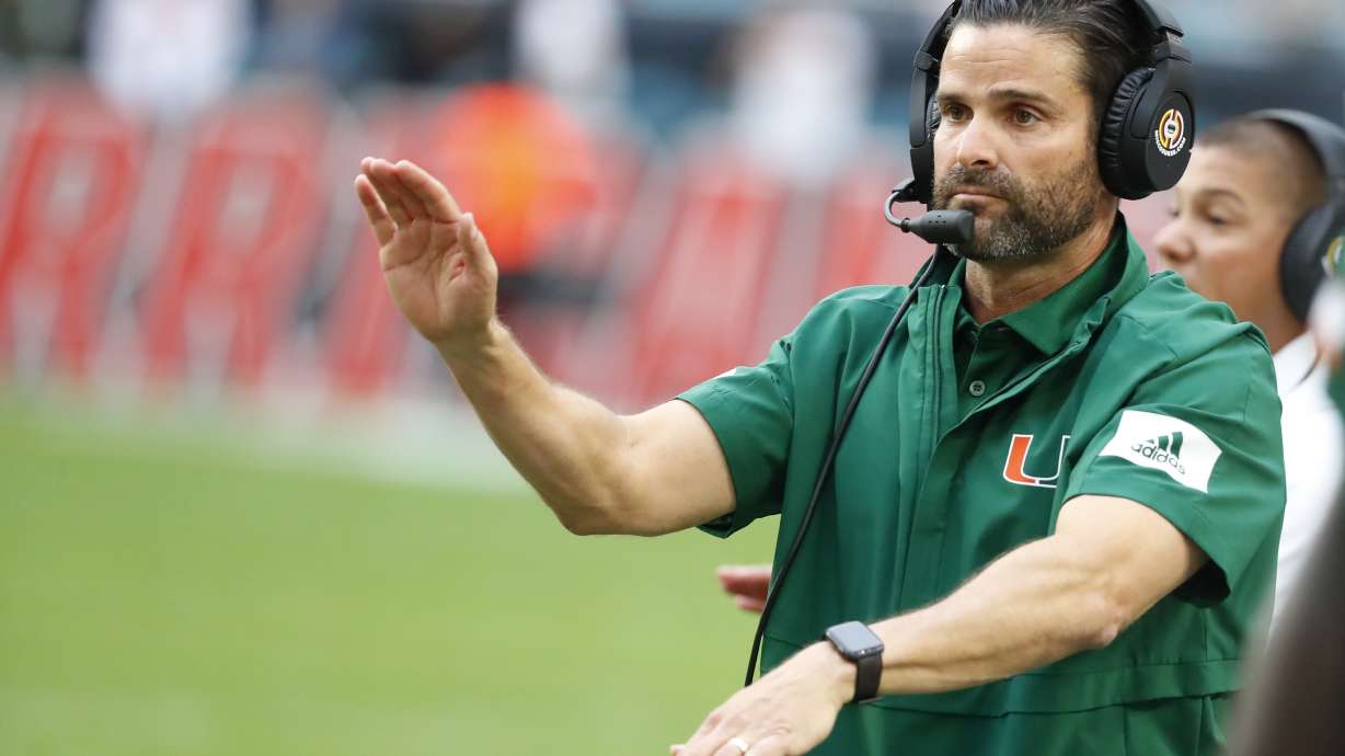 AP Interview: Manny Diaz believes Miami is already better