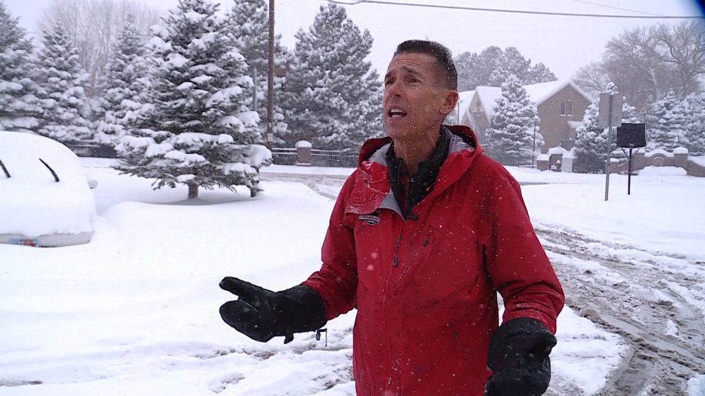 UAC forecaster Craig Gordon. (Photo: Mike Anderson, KSL TV)