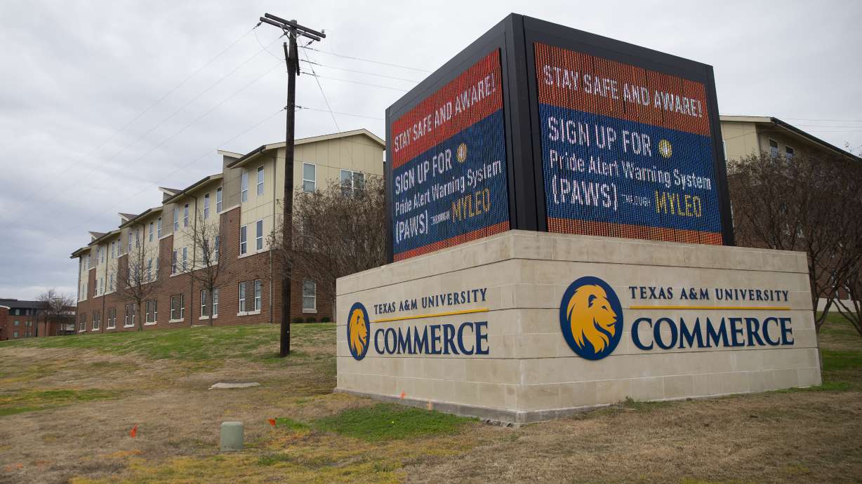 Man arrested in slaying of 2 sisters at Texas dormitory