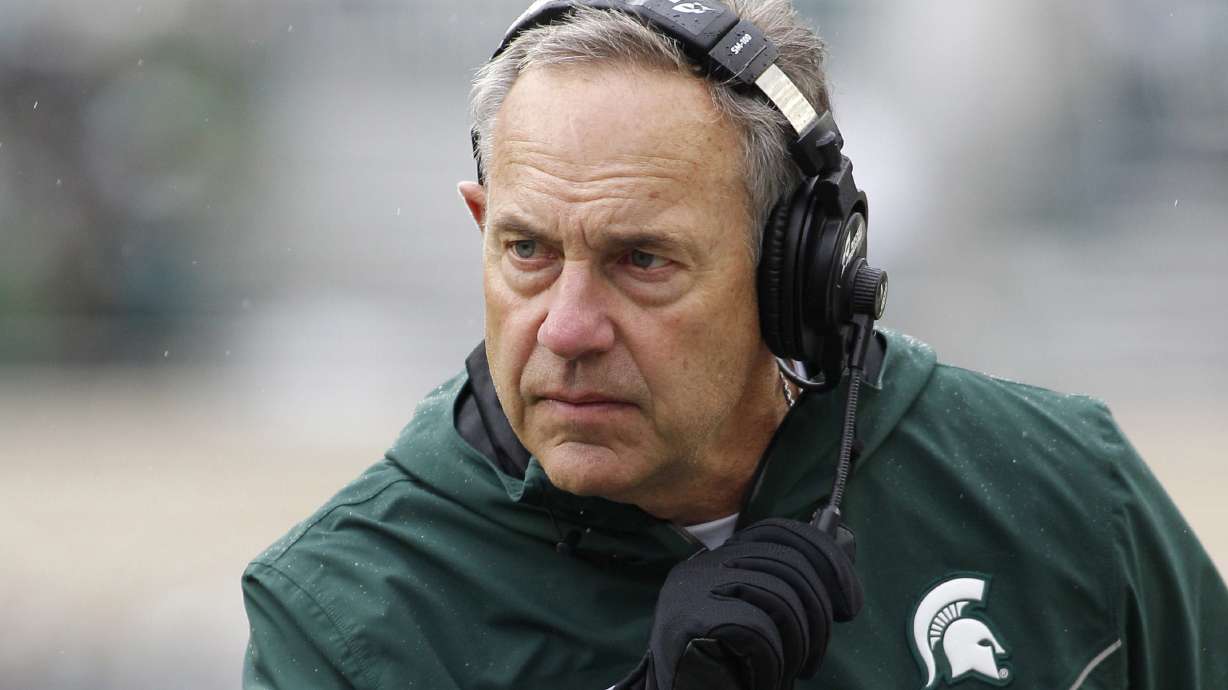 Michigan State coach Mark Dantonio retiring after 13 seasons