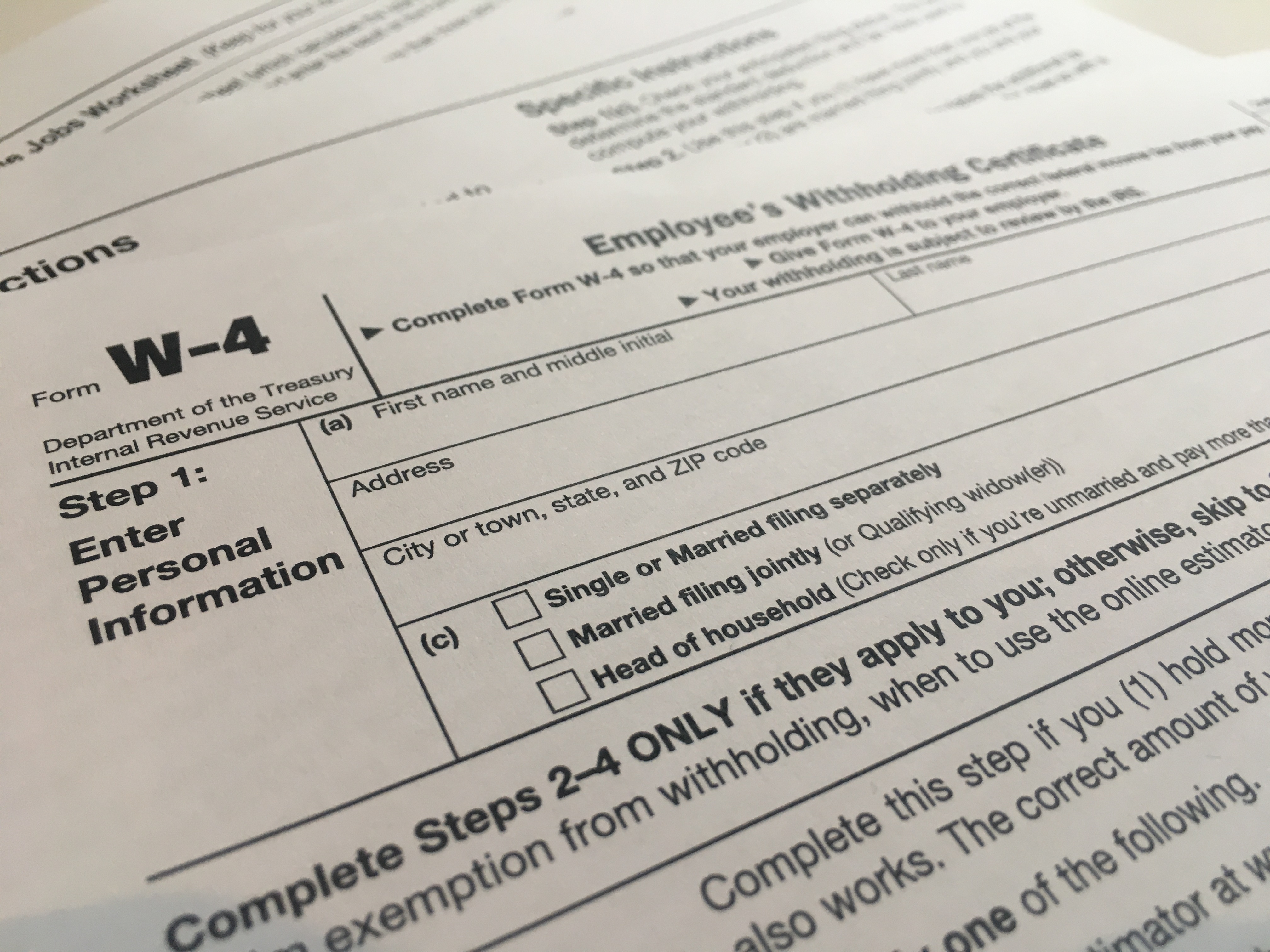 What for W-4? Why you should care about the new tax form 