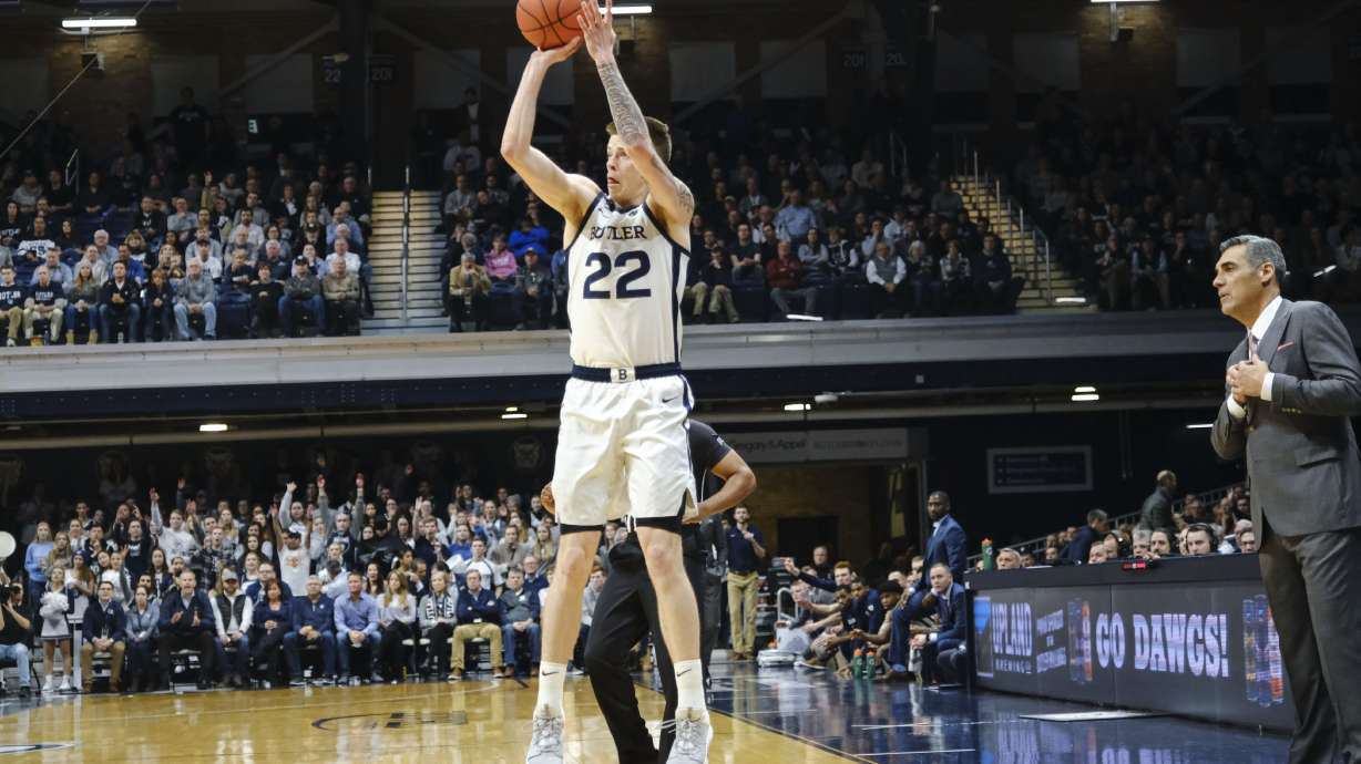 Baldwin gives No. 19 Butler 79-76 win over No. 10 Villanova