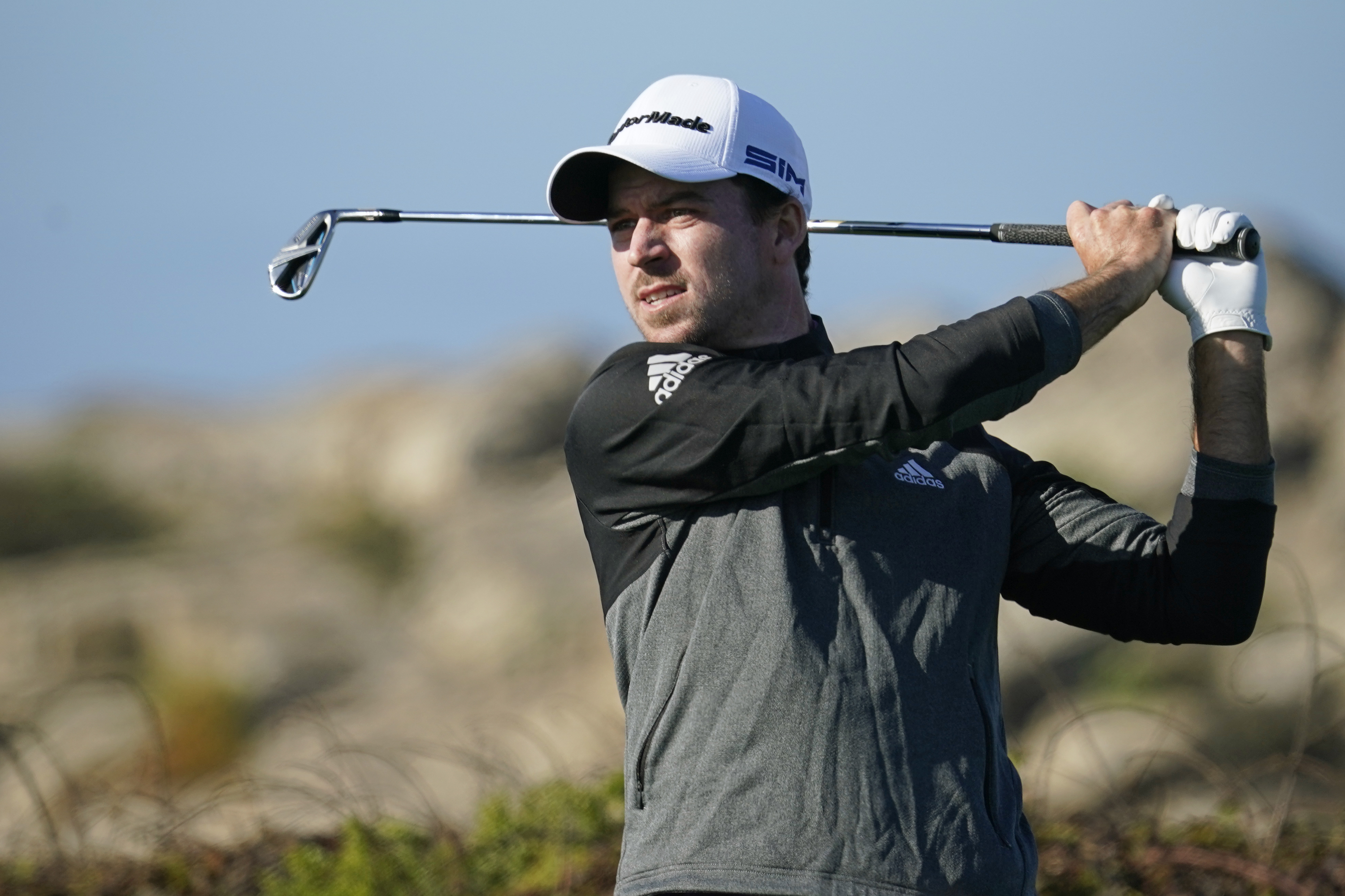 Nick Taylor takes lead on glorious day at Pebble Beach