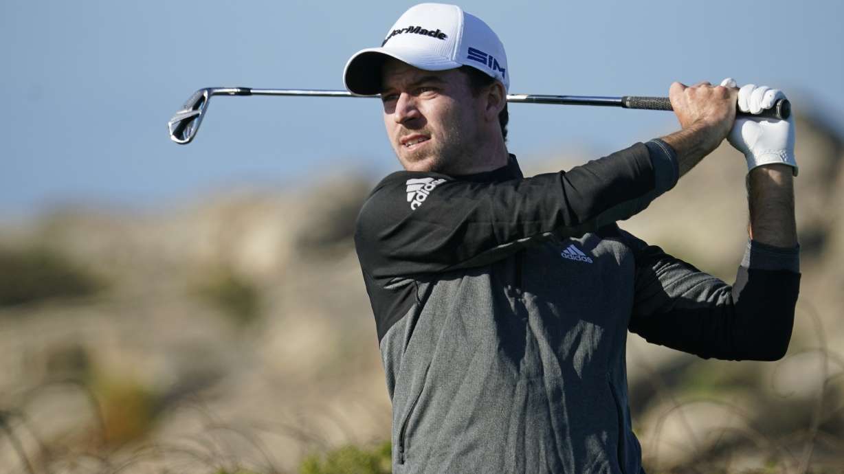Nick Taylor takes lead on glorious day at Pebble Beach