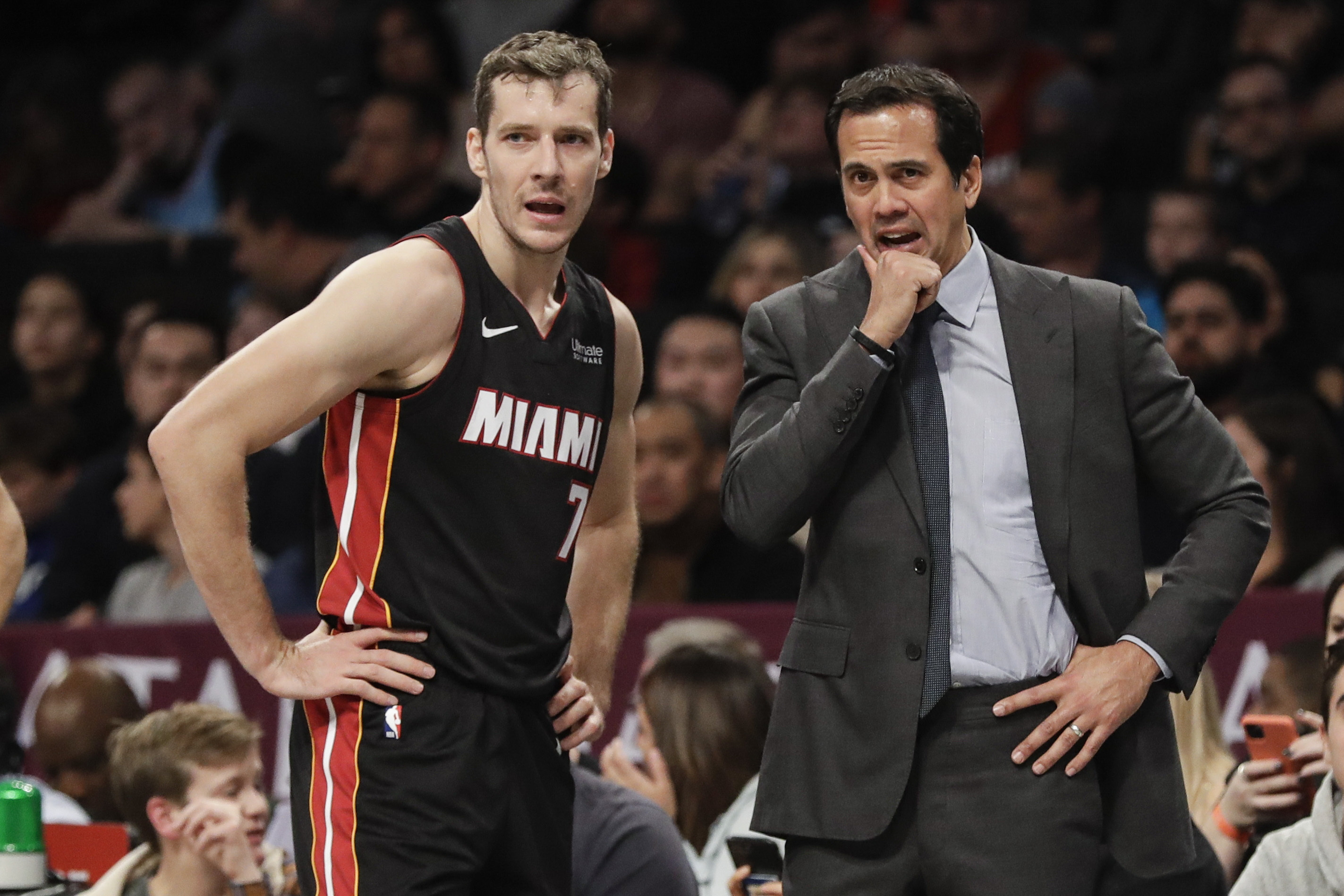 Riley: Heat studied Iguodala, believes he's still 'elite'