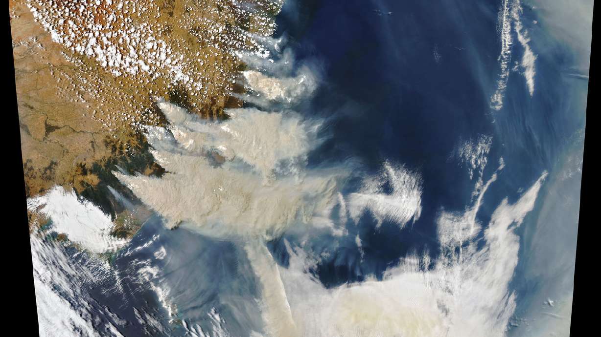 Wildfires have been burning for months in Australia; satellite images show the destruction