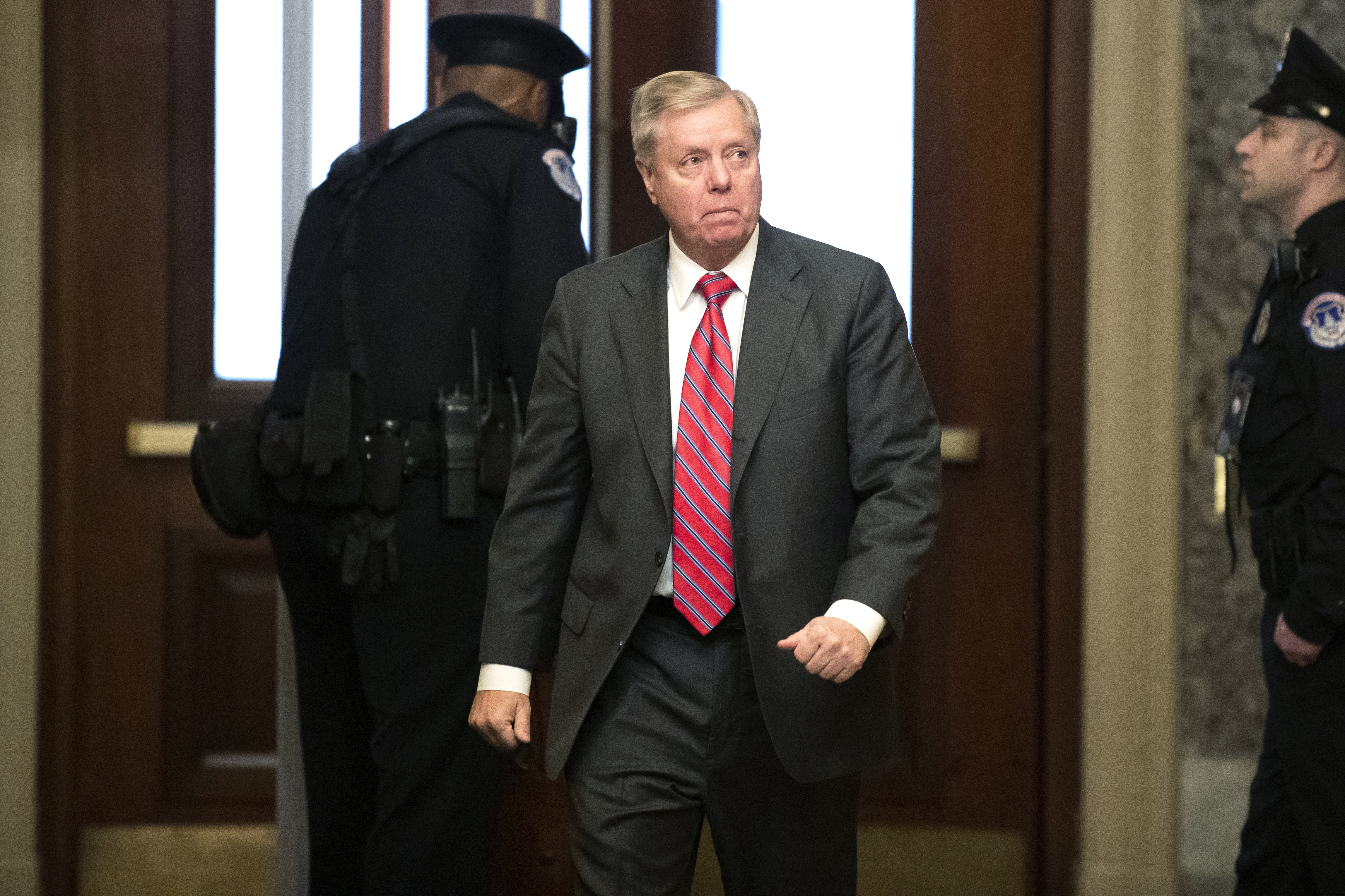 Graham: DOJ has process to review Giuliani's Ukraine info 