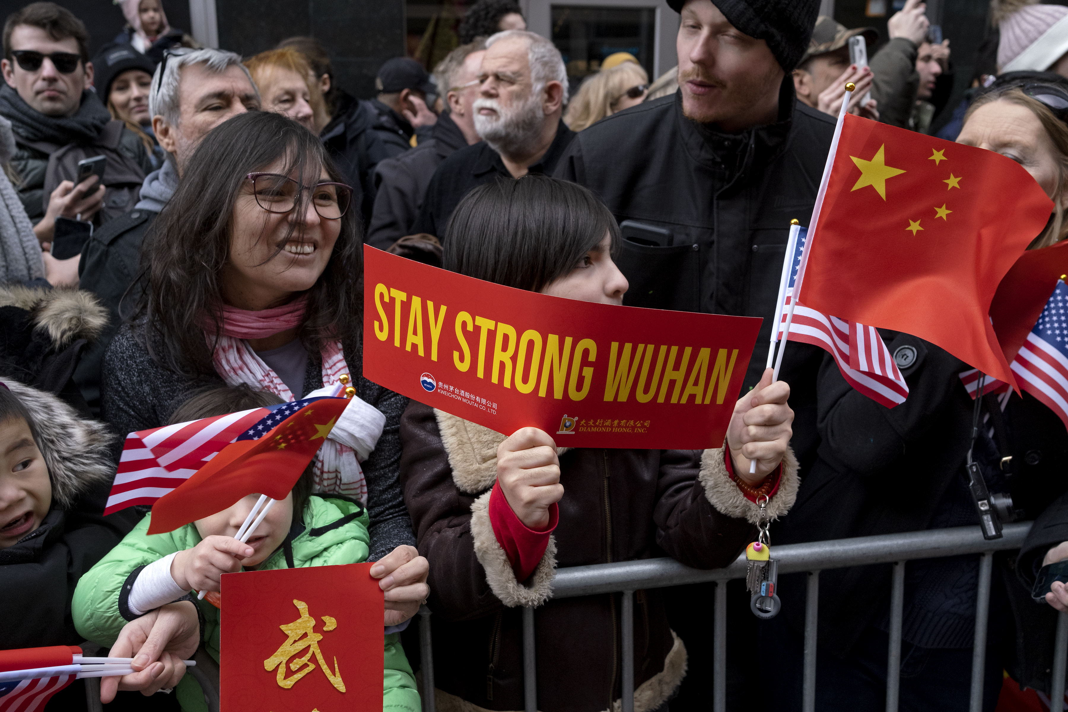 NYC Lunar New Year parade showcases support for China, Wuhan