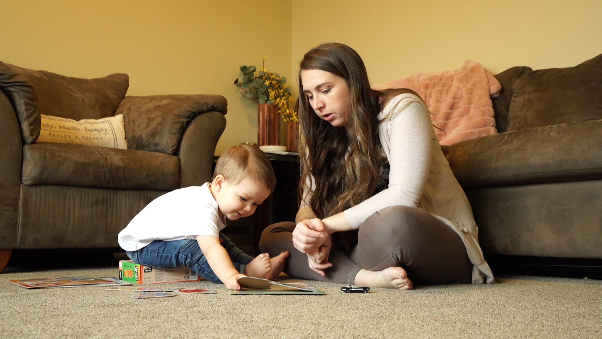 After hours of talking with her insurance company, doctor and hospital, Kaeley White's calculated that she'll pay $8,550 for the birth of her second child — that's with insurance. Photo: KSL TV