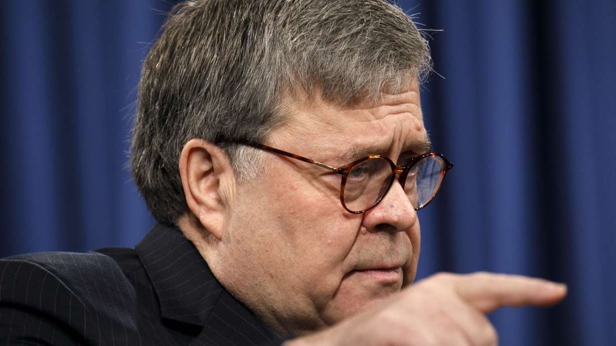 Barr: Justice Dept. is collecting Ukraine info from Giuliani