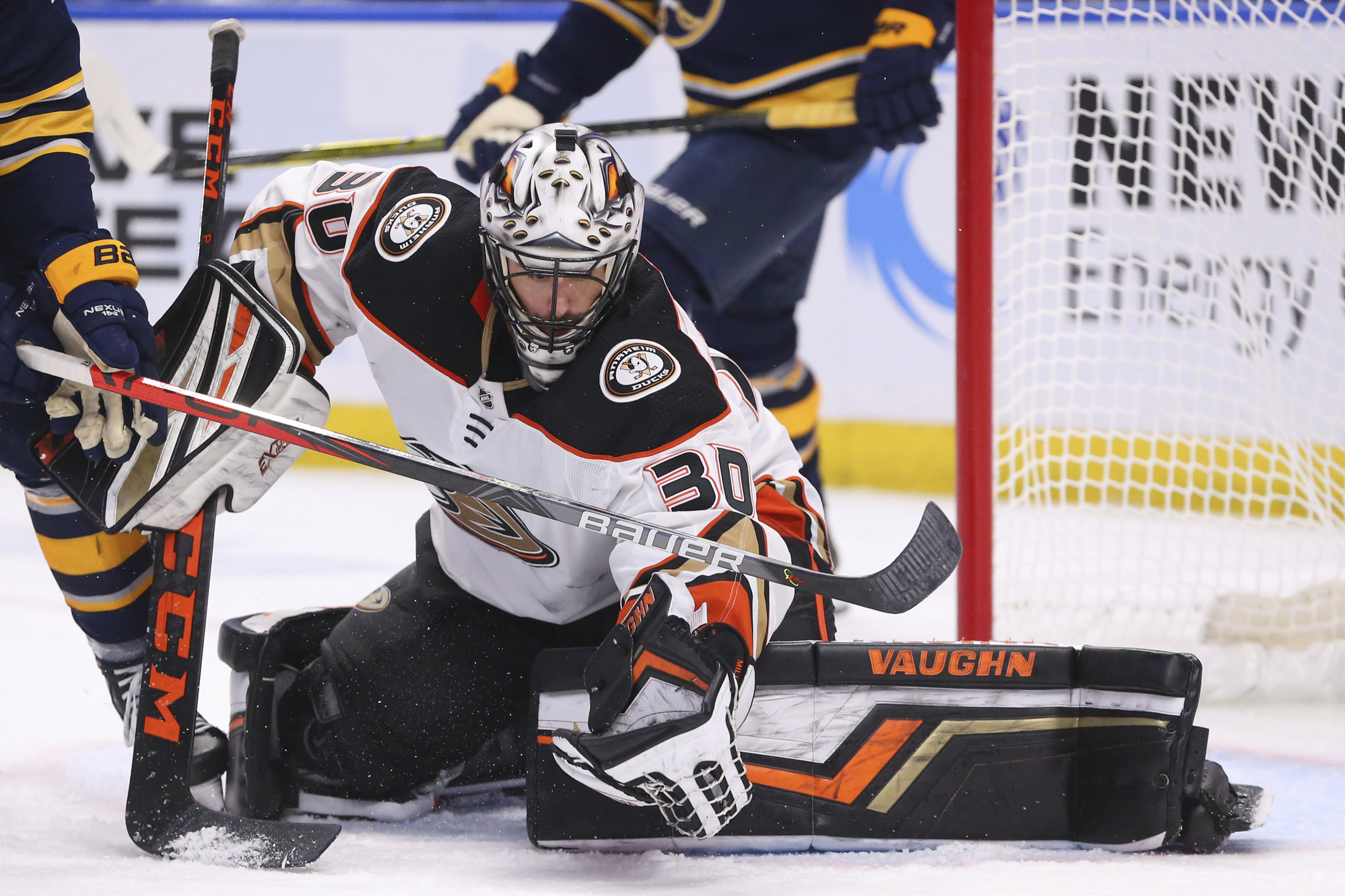 Ducks goalie Ryan Miller at ease entering twilight of career