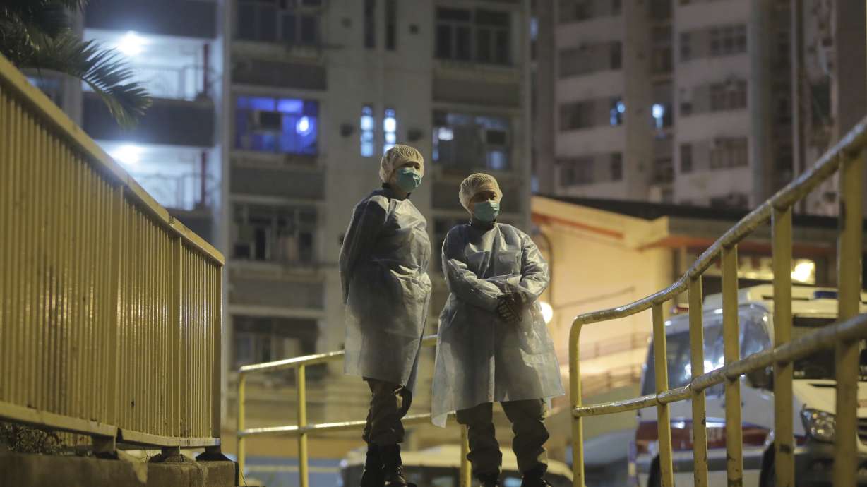 Virus cases in Hong Kong apartments recall SARS memories
