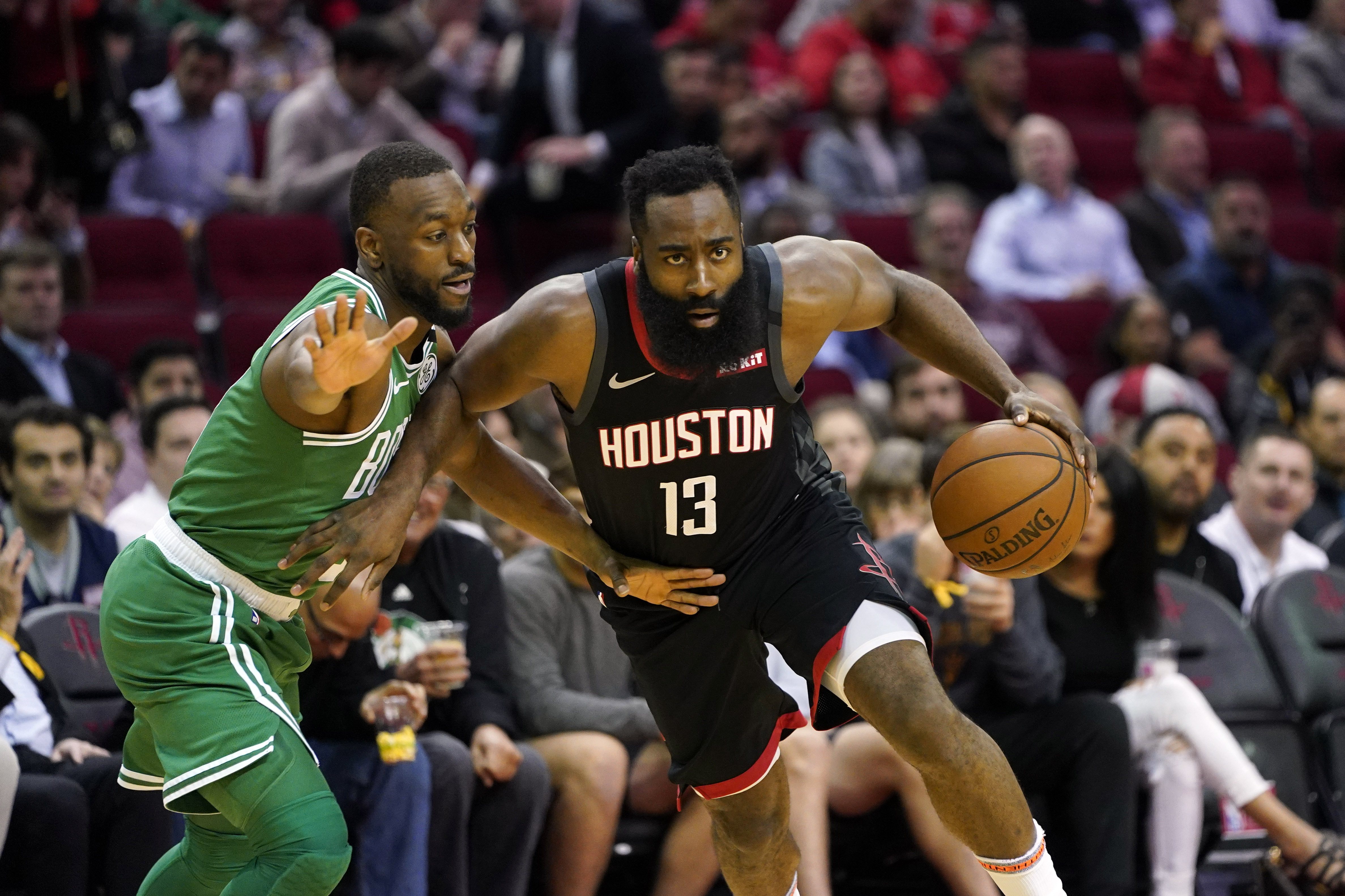 Harden, Westbrook help Rockets beat Celtics 116-105