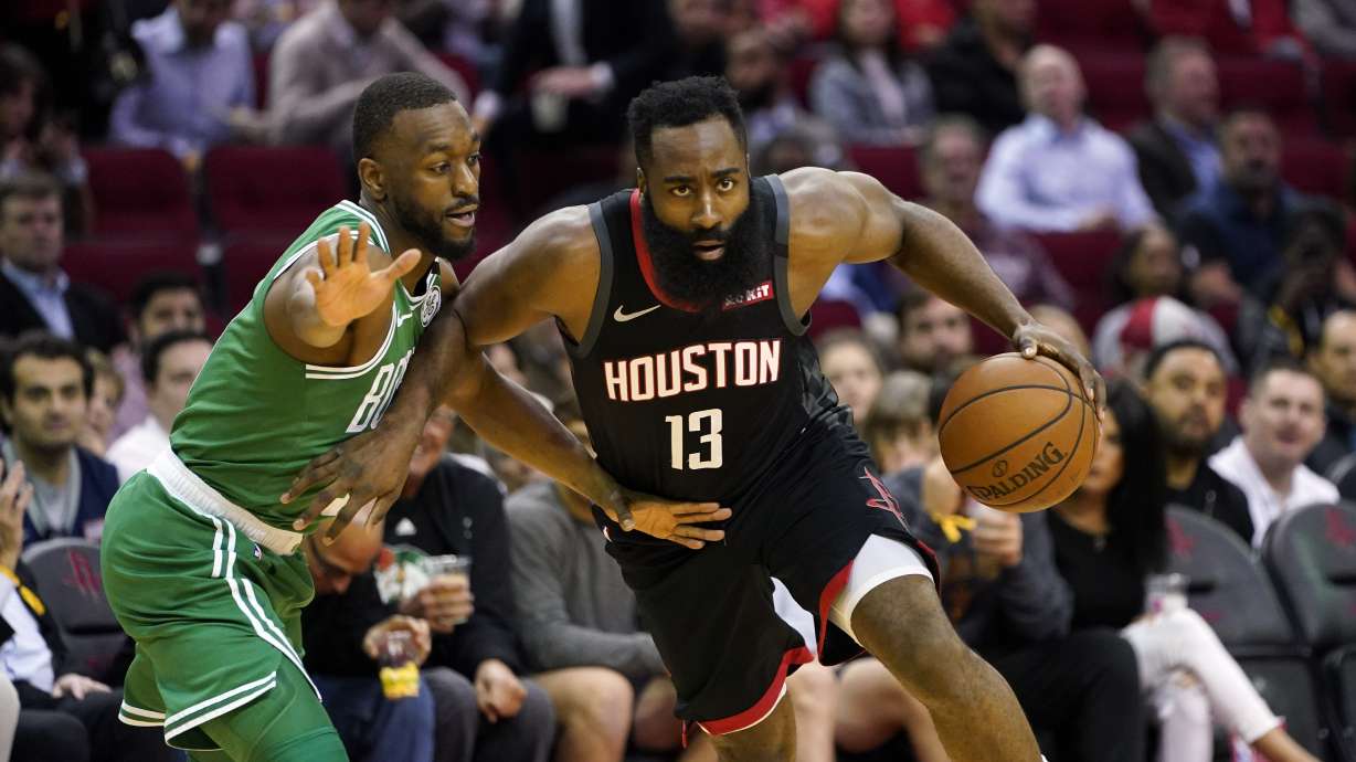 Harden, Westbrook help Rockets beat Celtics 116-105