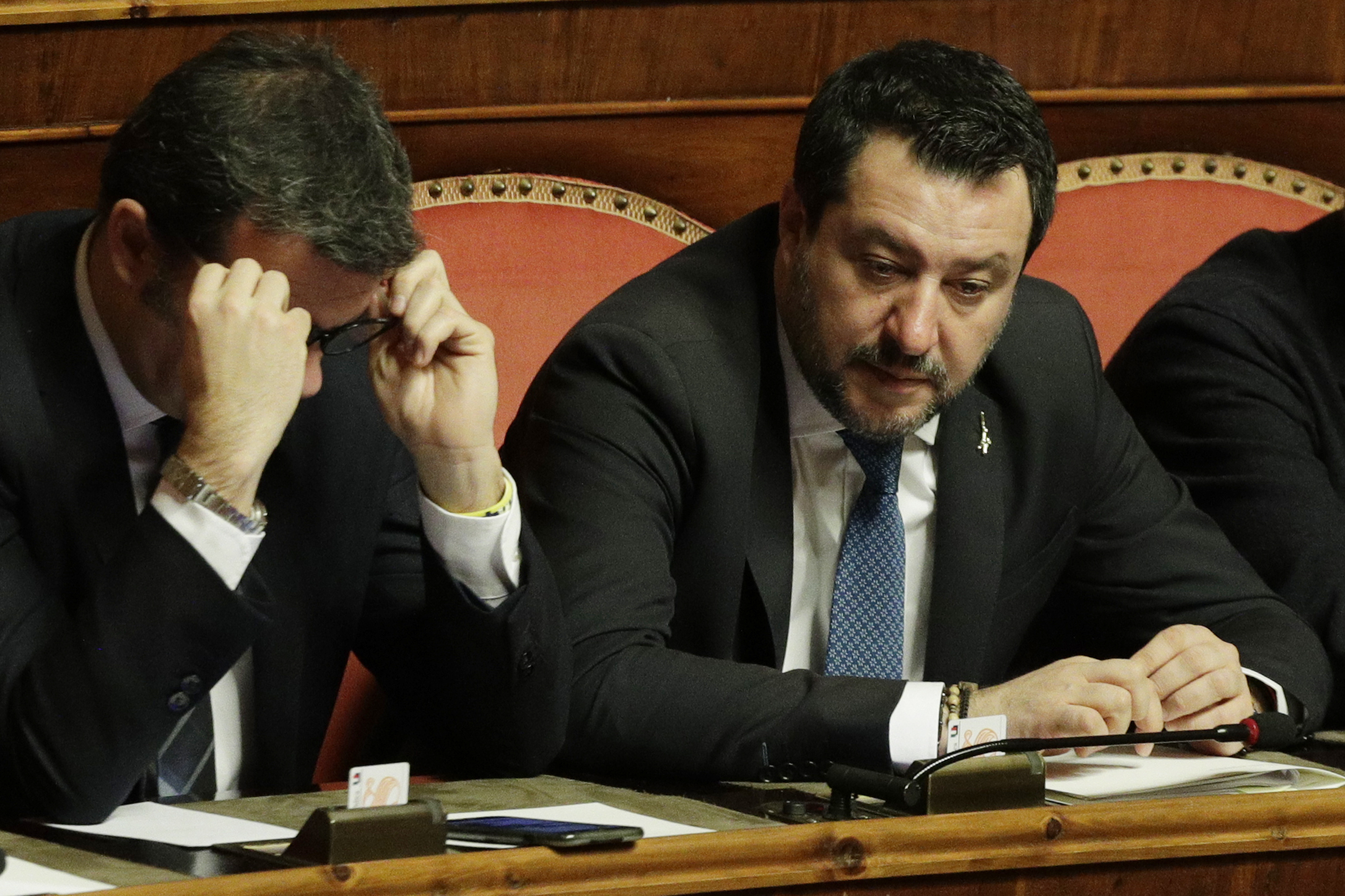 Italian Senate votes to lift right-wing leader's immunity