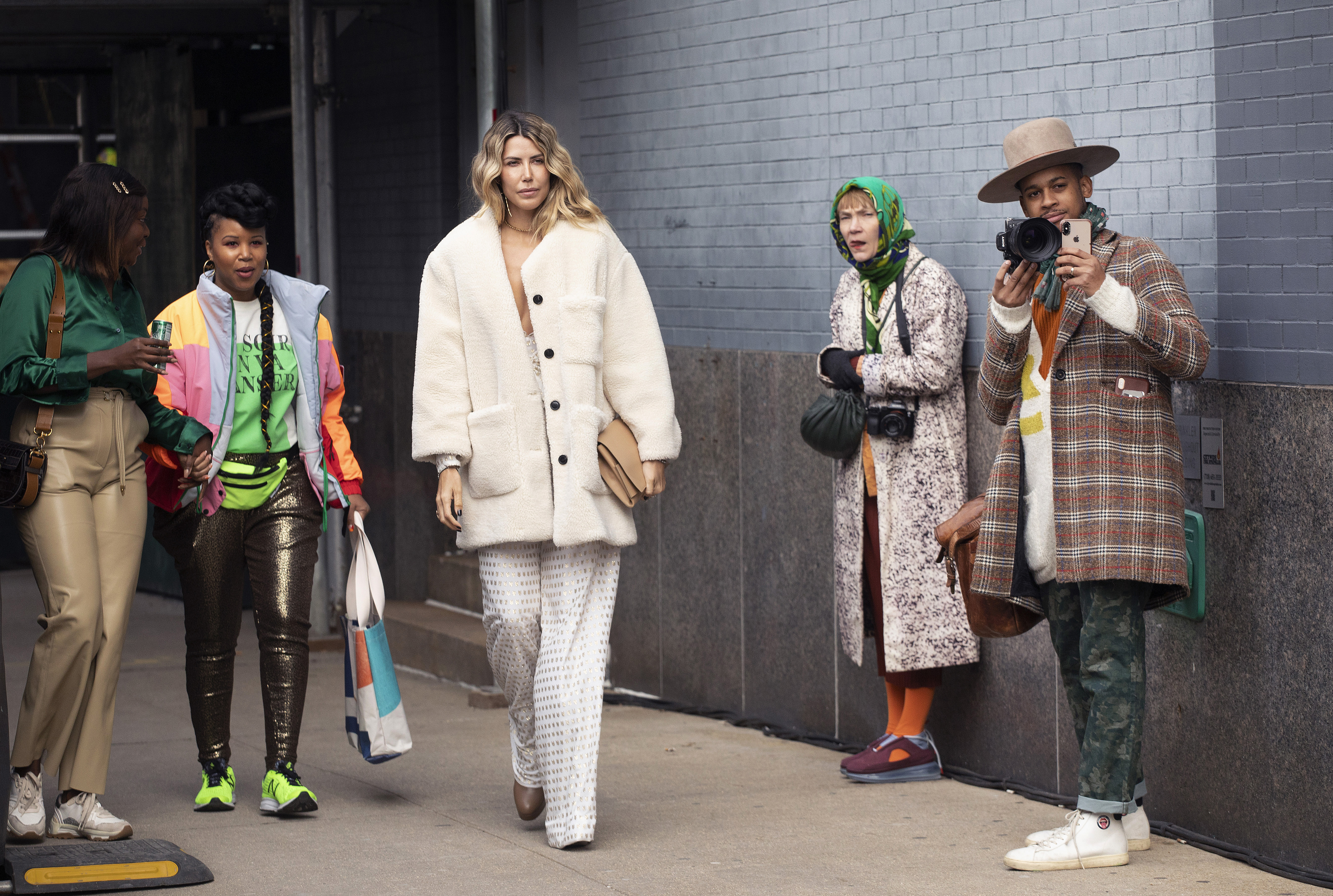 AP PHOTOS: A look at New York Fashion Week on the street
