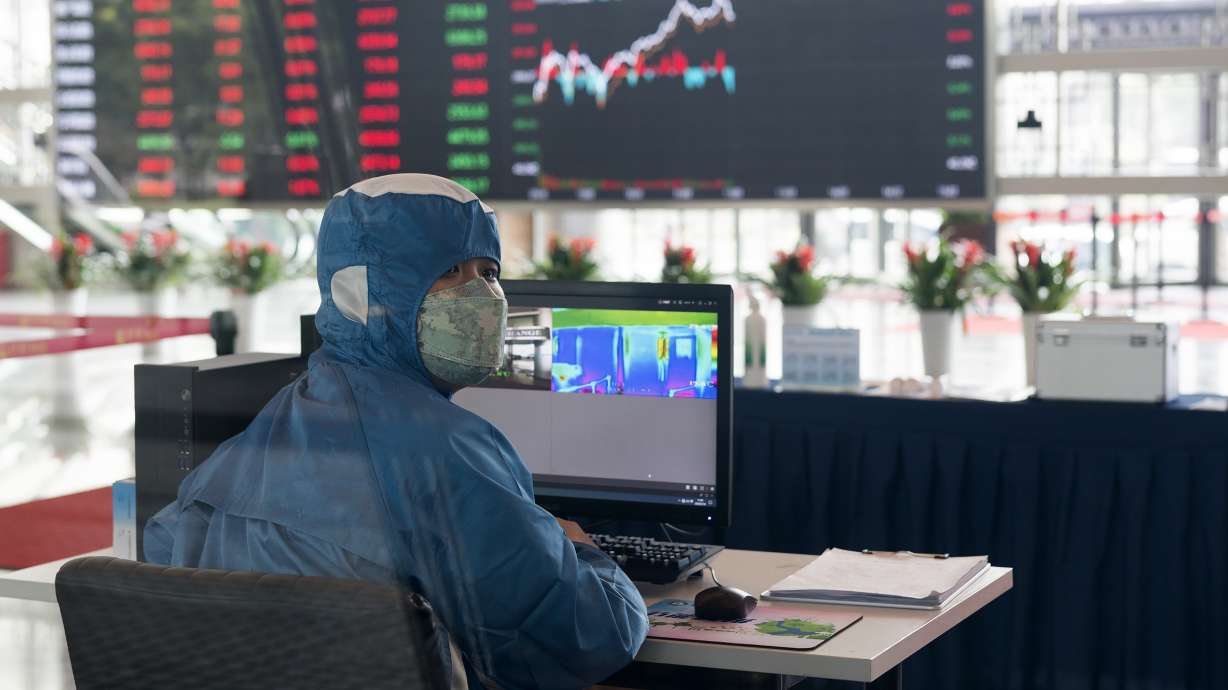 Global shares steady but virus concerns keep buying in check