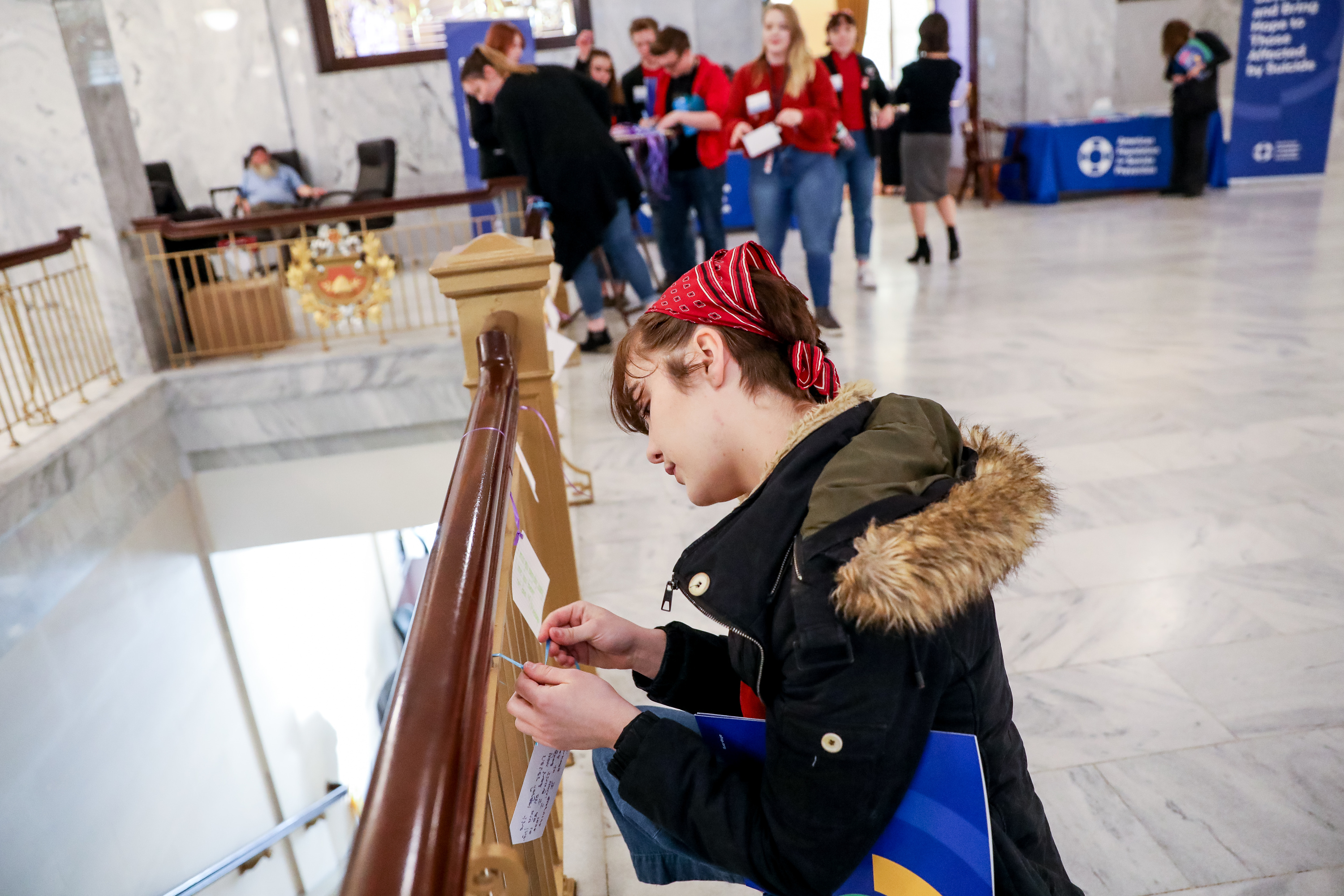 Utahns advocate for suicide prevention and mental health legislation