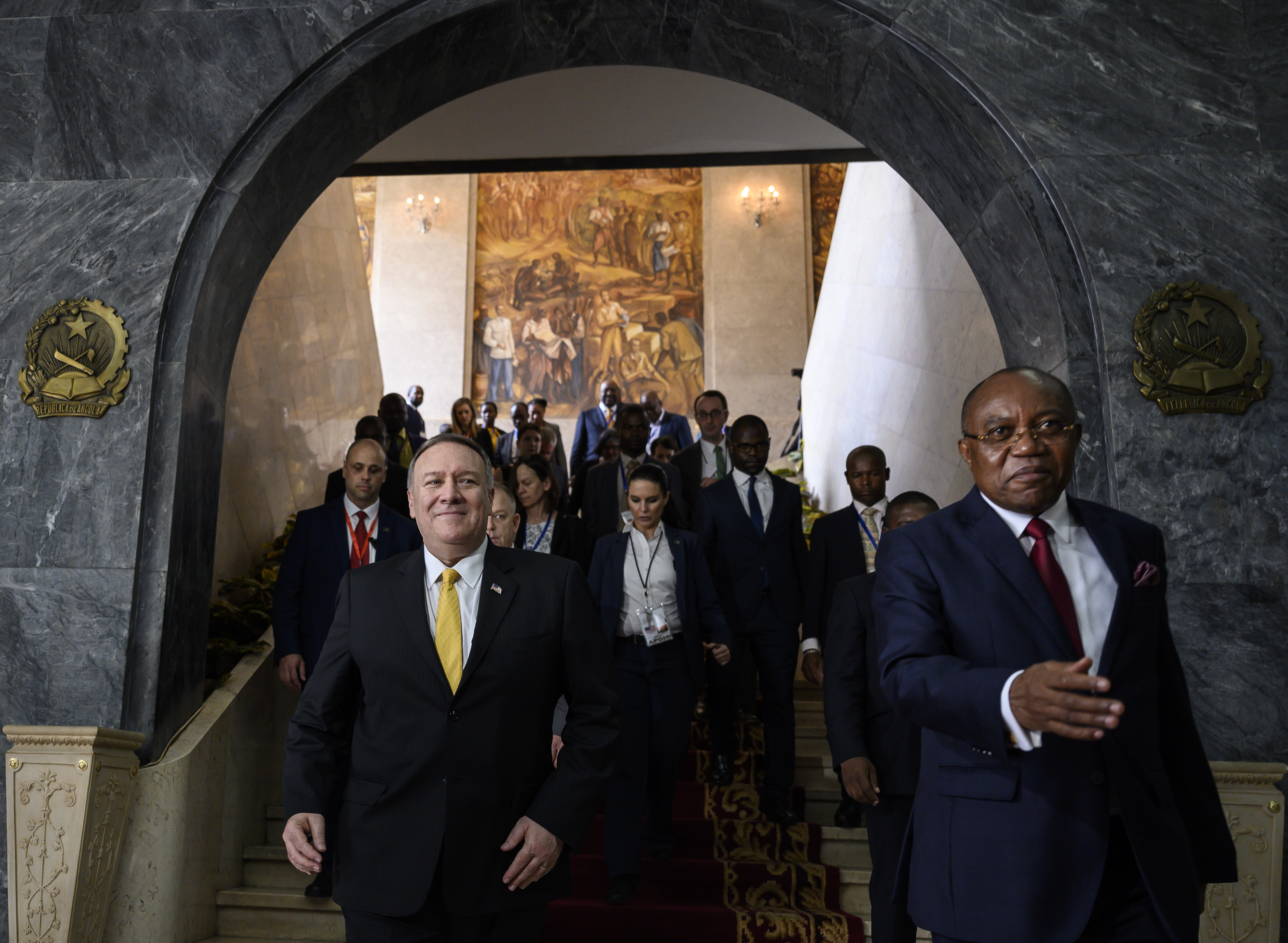 Pompeo in Africa visit praises Angola's moves against graft