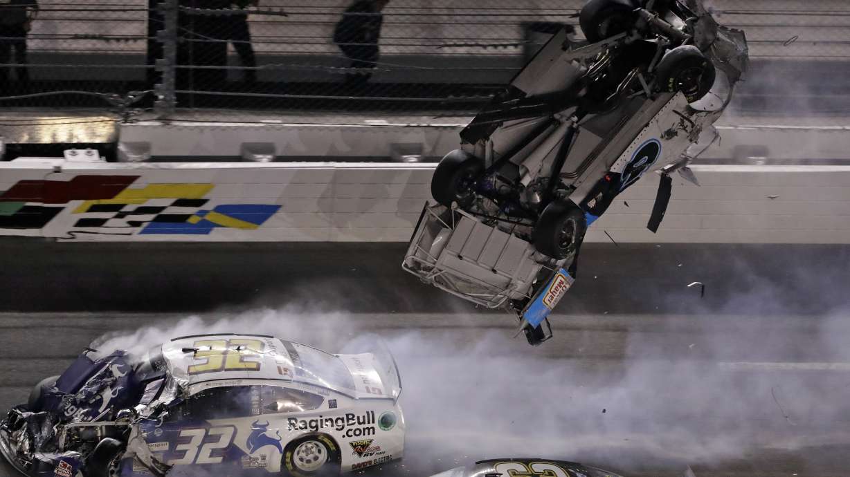 Blaney's attempted push of Newman led to violent crash