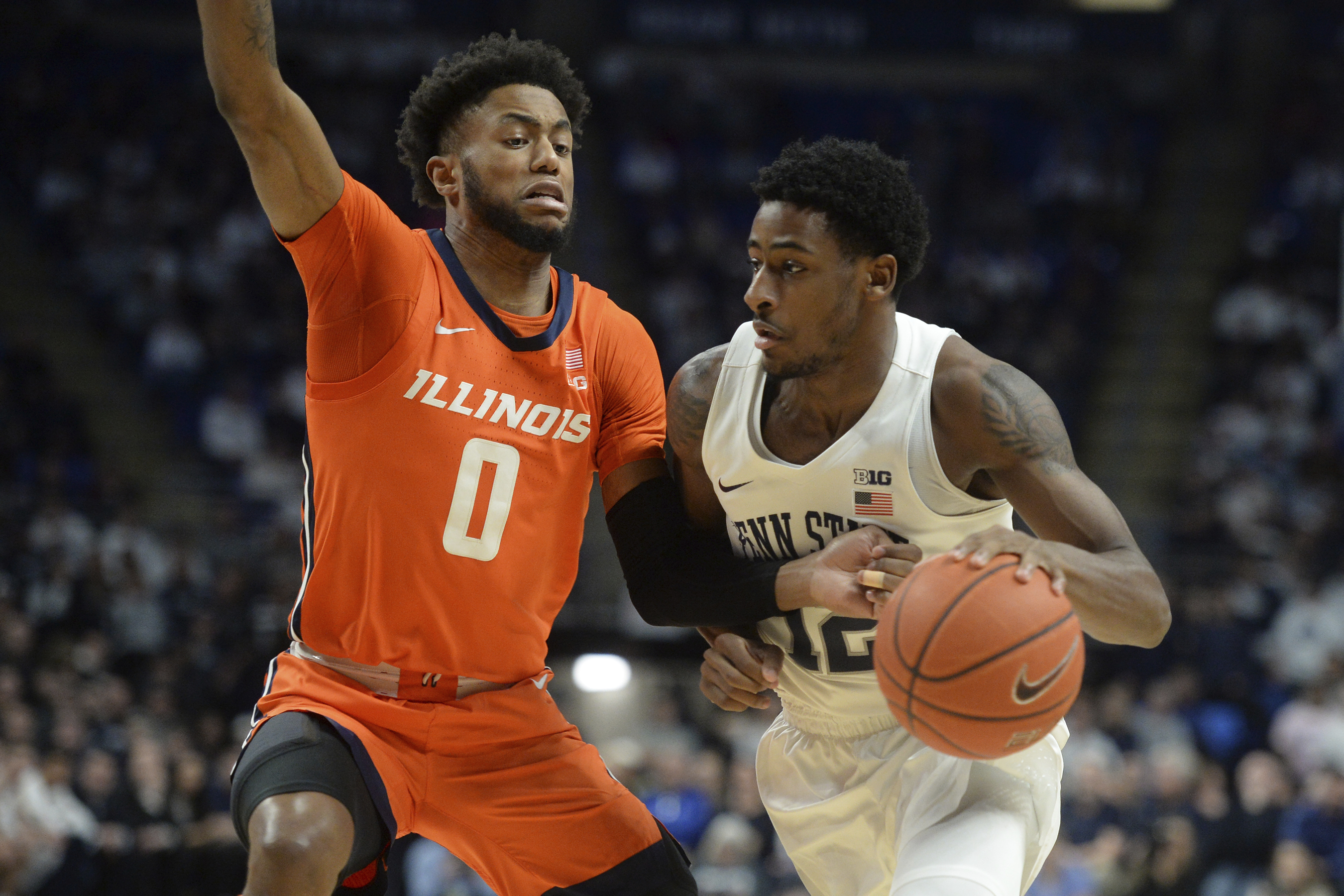Dosunmu scores 24, Illinois beats No. 9 Penn State 62-56