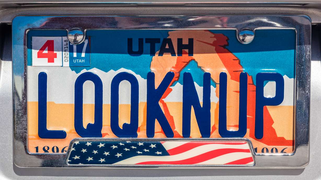 Utah Senate approves bill to tighten restrictions on personalized license plates