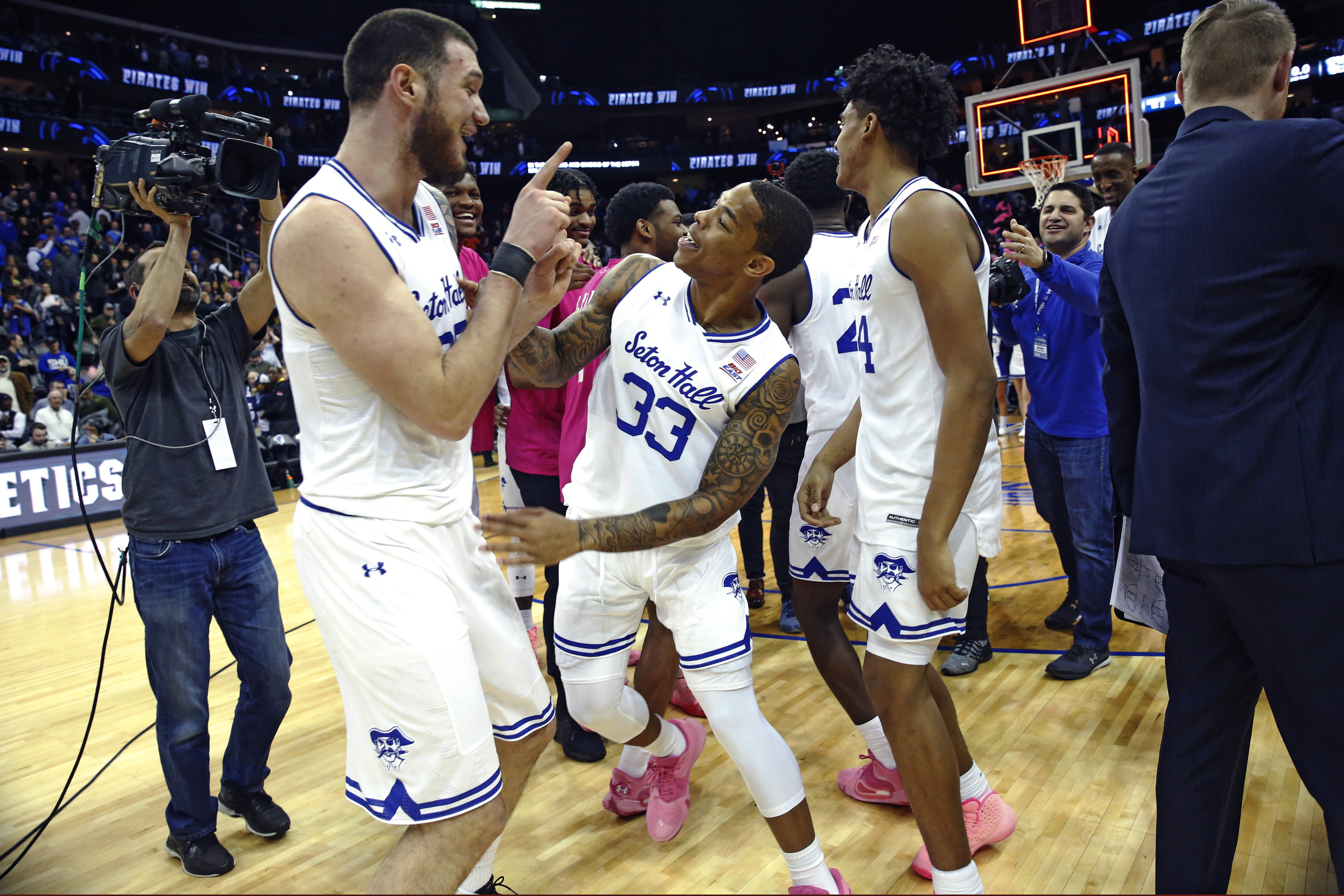 Mamukelashvili shot at buzzer lifts Seton Hall over Butler