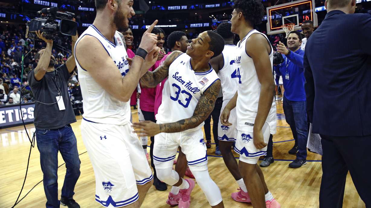 Mamukelashvili shot at buzzer lifts Seton Hall over Butler