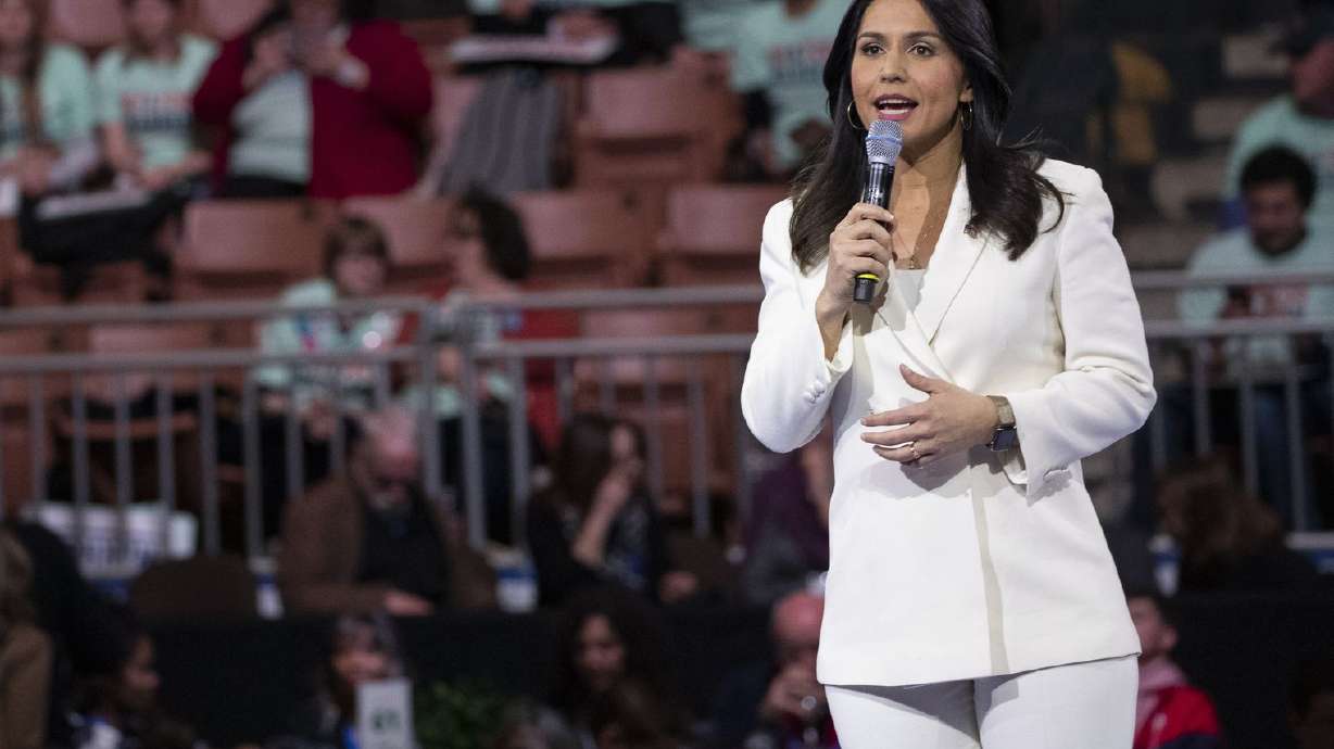 Presidential candidate Tulsi Gabbard to hold campaign events in Utah