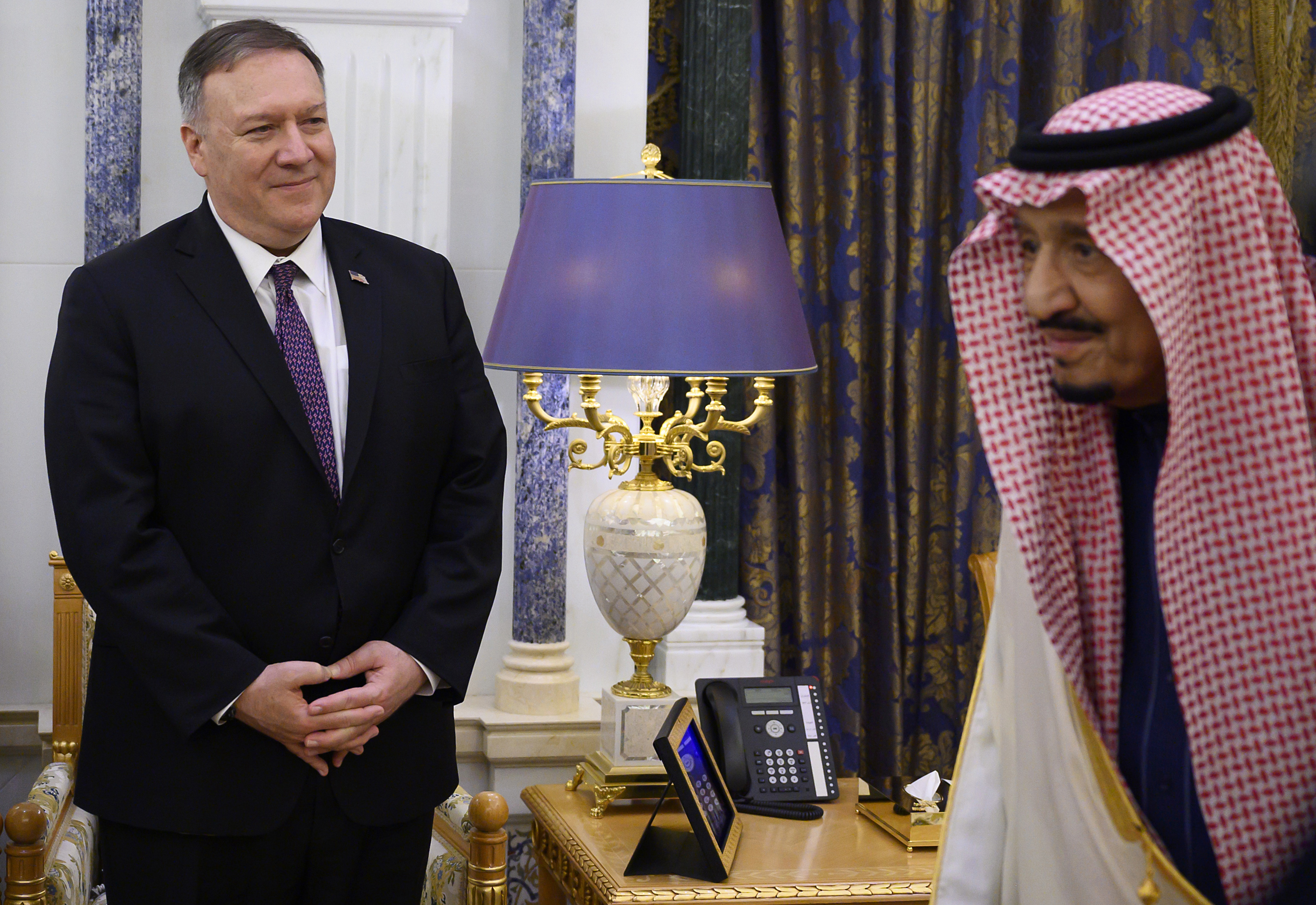 Pompeo in Saudi Arabia for visit focused on Iranian threats